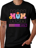 Mom Loading T-Shirt - Black Novelty Tee