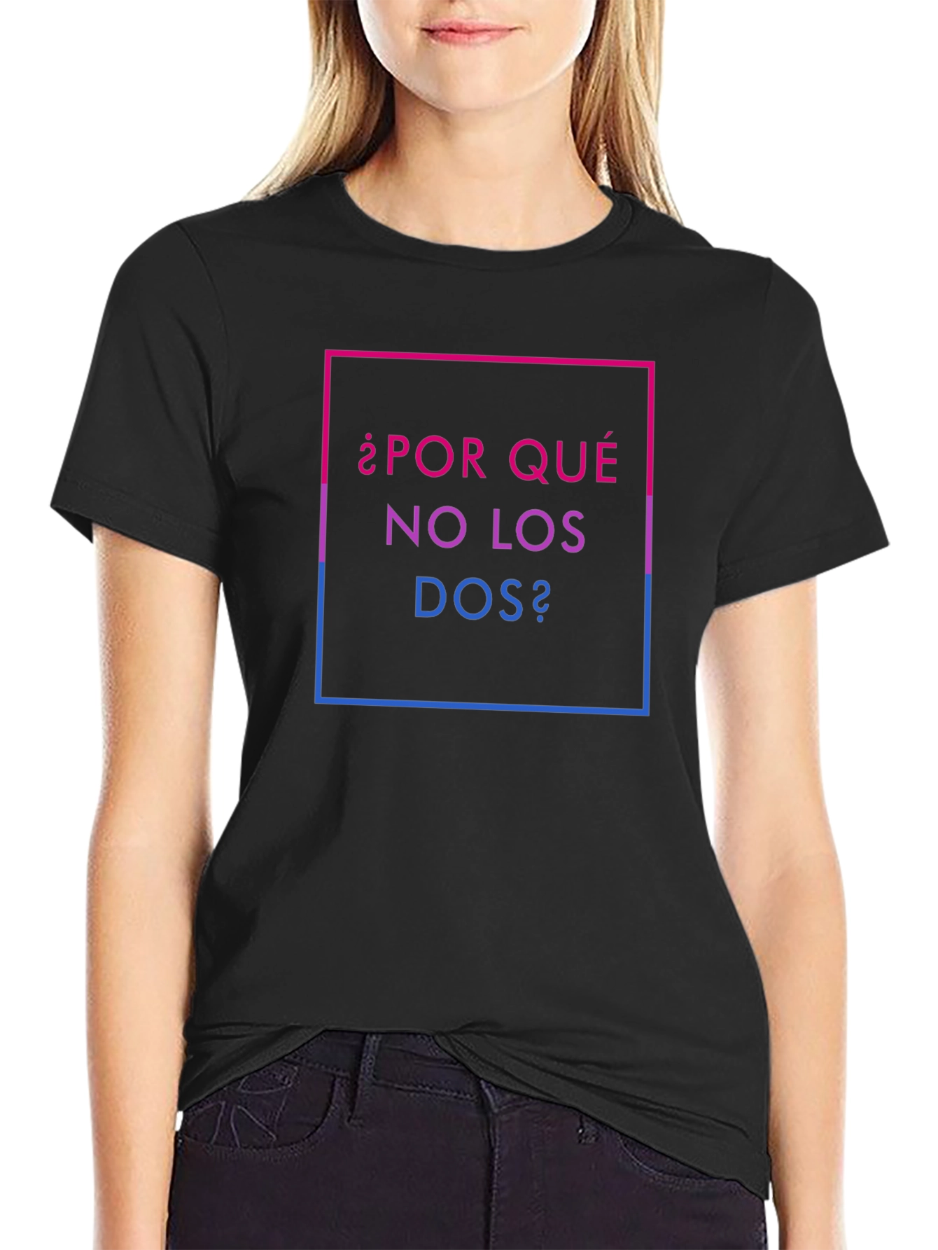 ¿Por Qué No Los Dos? Bi Pride T-Shirt