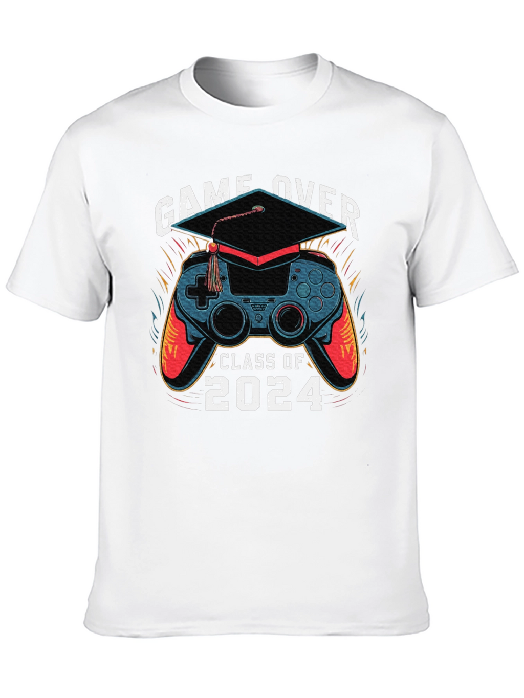 Game Over Class of 2024 Graduation T-Shirt