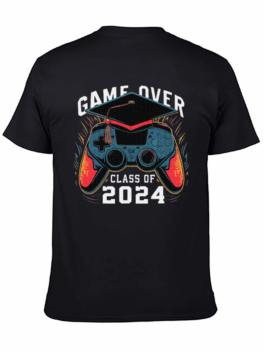 Game Over Class of 2024 Graduation T-Shirt