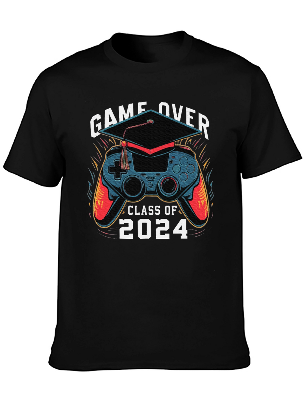 Game Over Class of 2024 Graduation T-Shirt