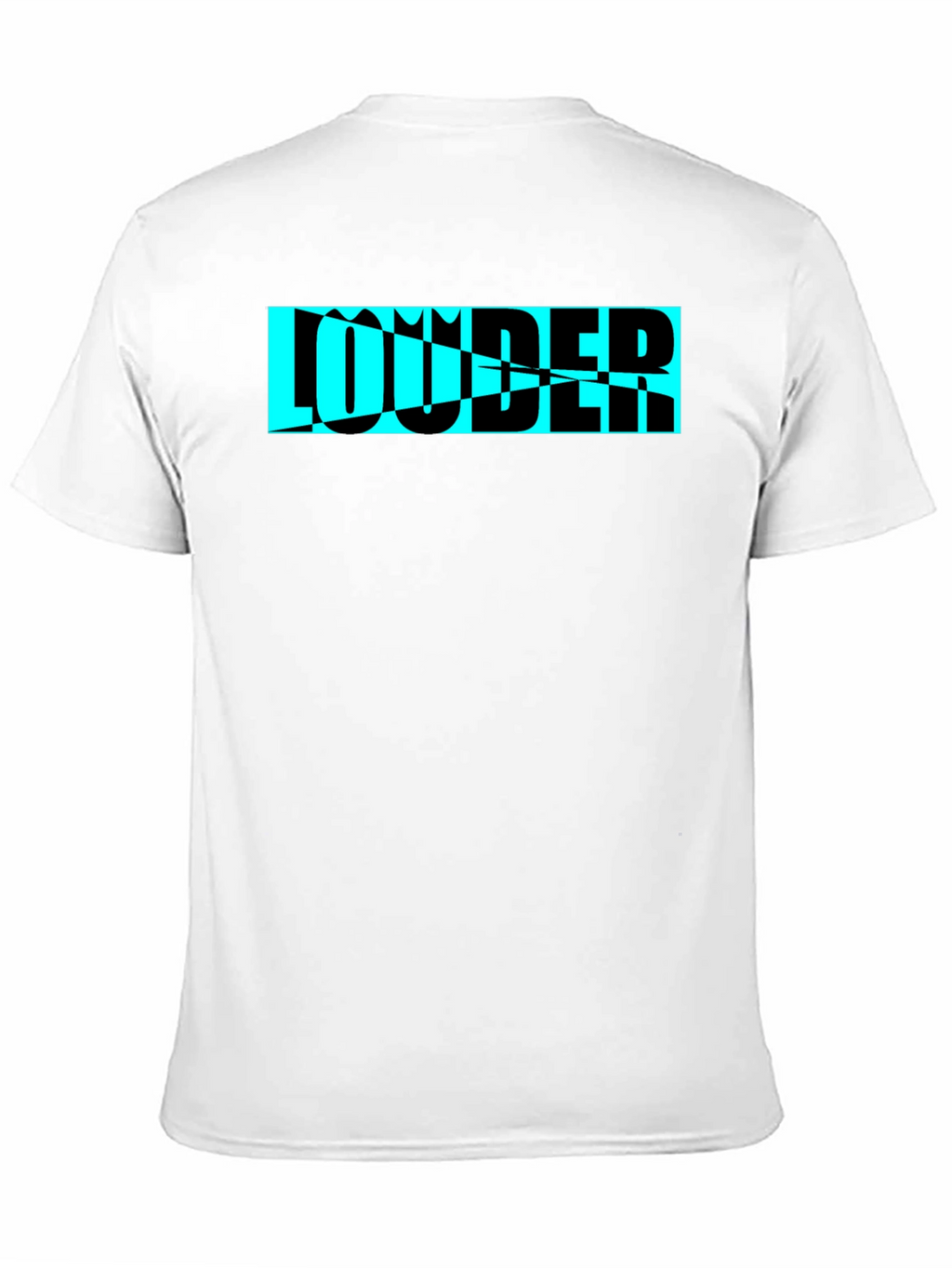LOUDER Graphic Print Mens T-Shirt