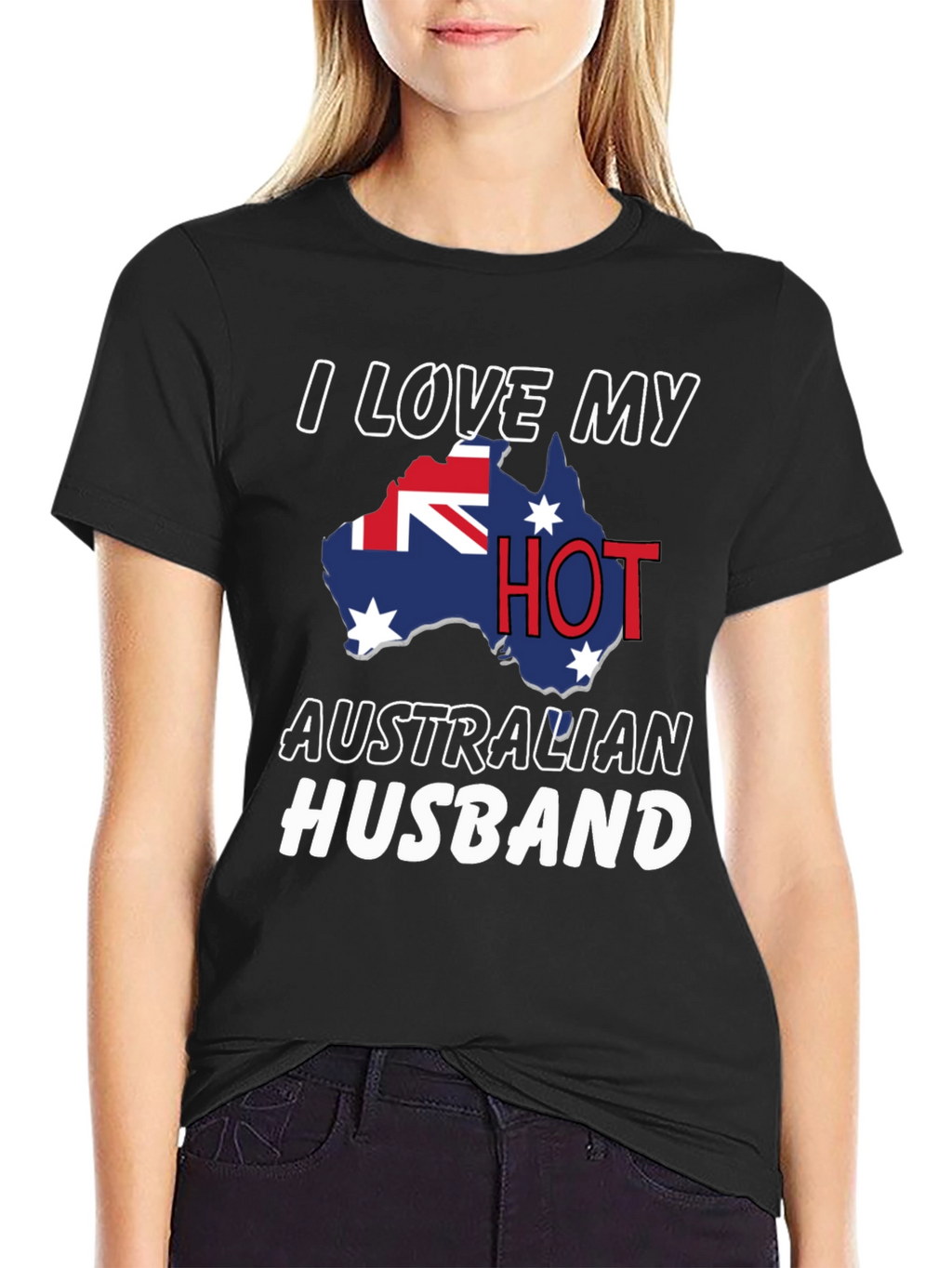 I Love My Hot Australian Husband T-Shirt