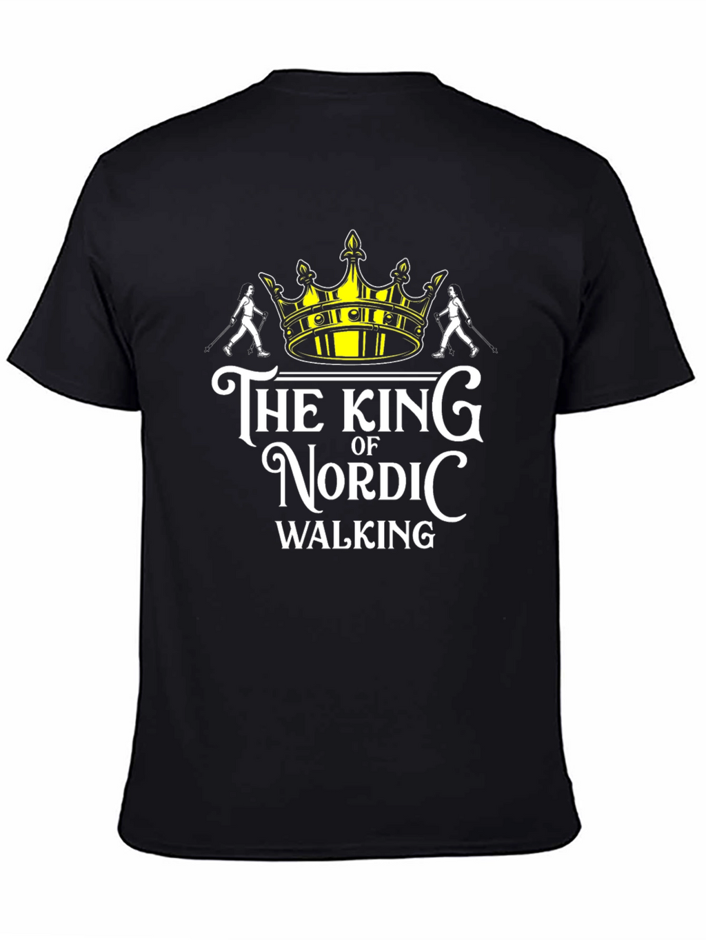 Nordic Walking King Graphic Tee