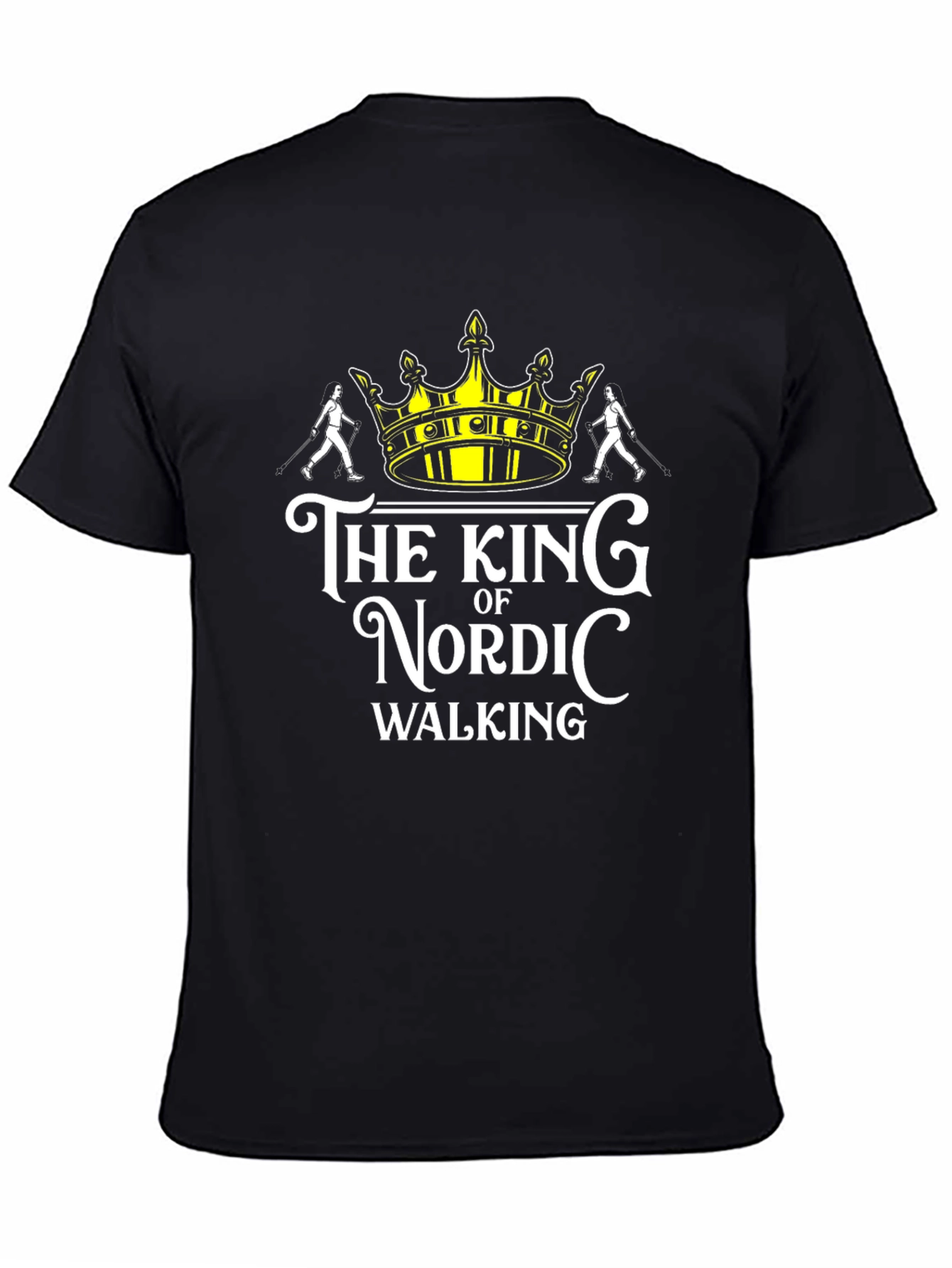 Nordic Walking King Graphic Tee