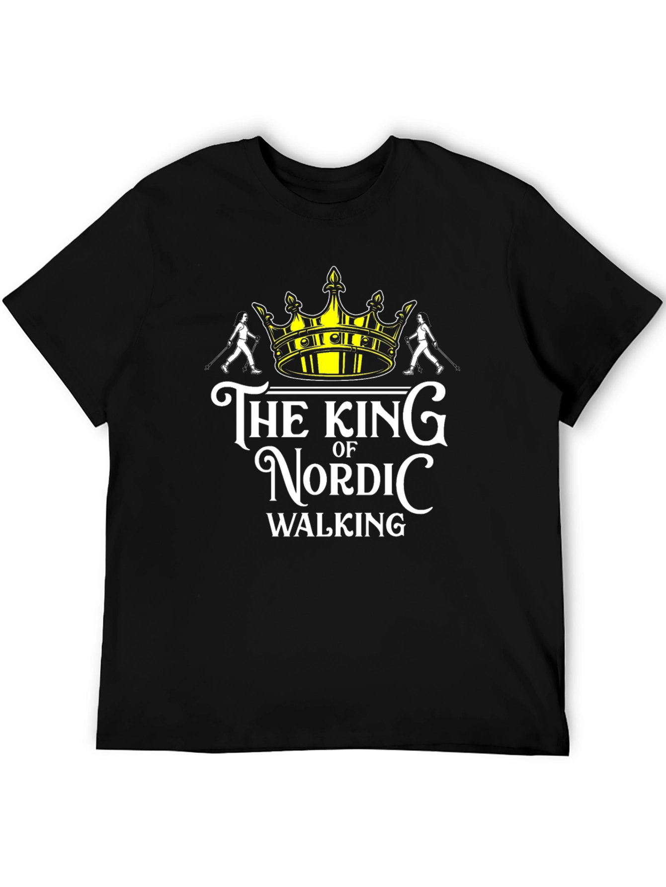 Nordic Walking King Graphic Tee