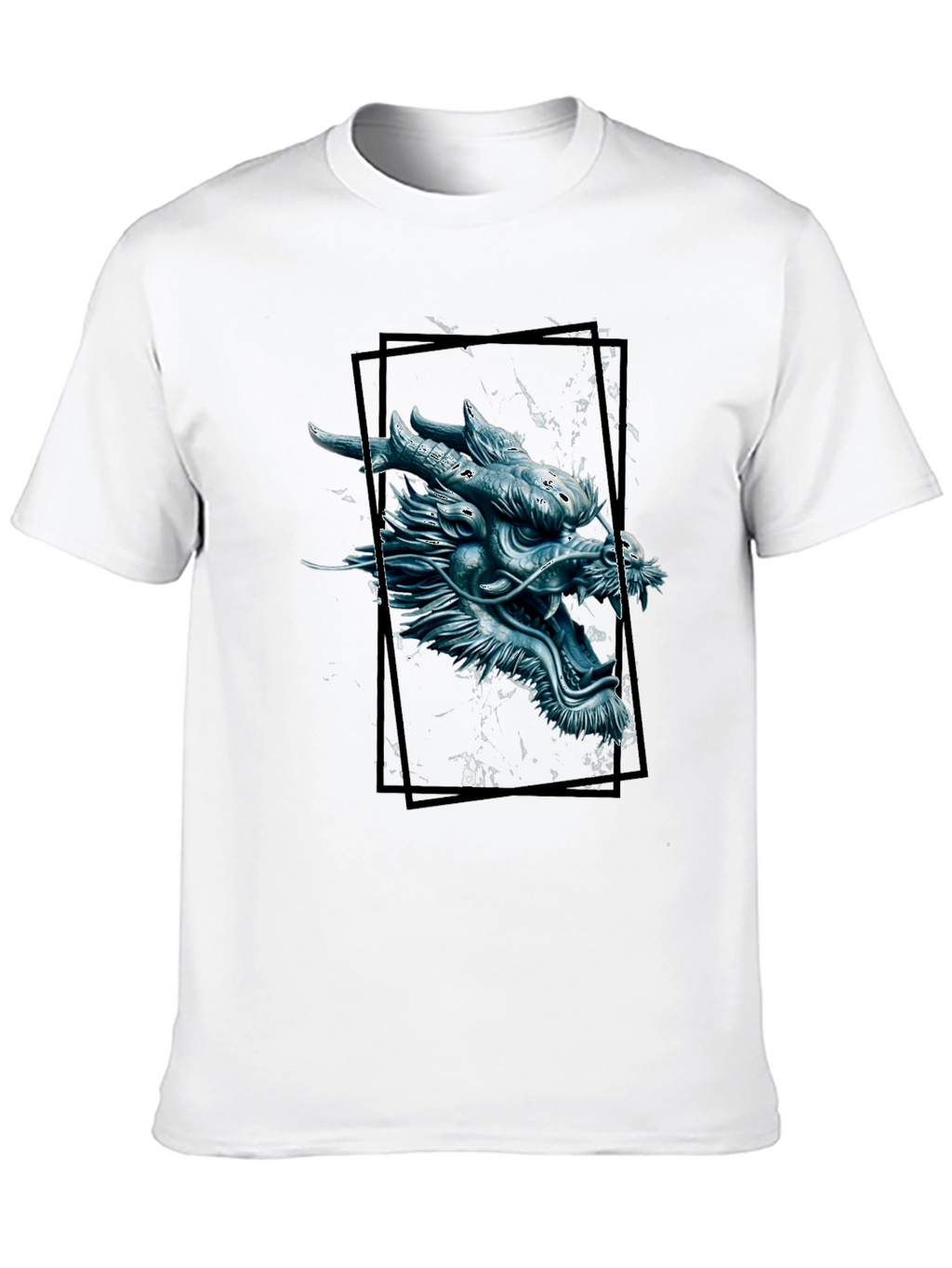 Dragon Graphic Tee - Mens Black T-Shirt