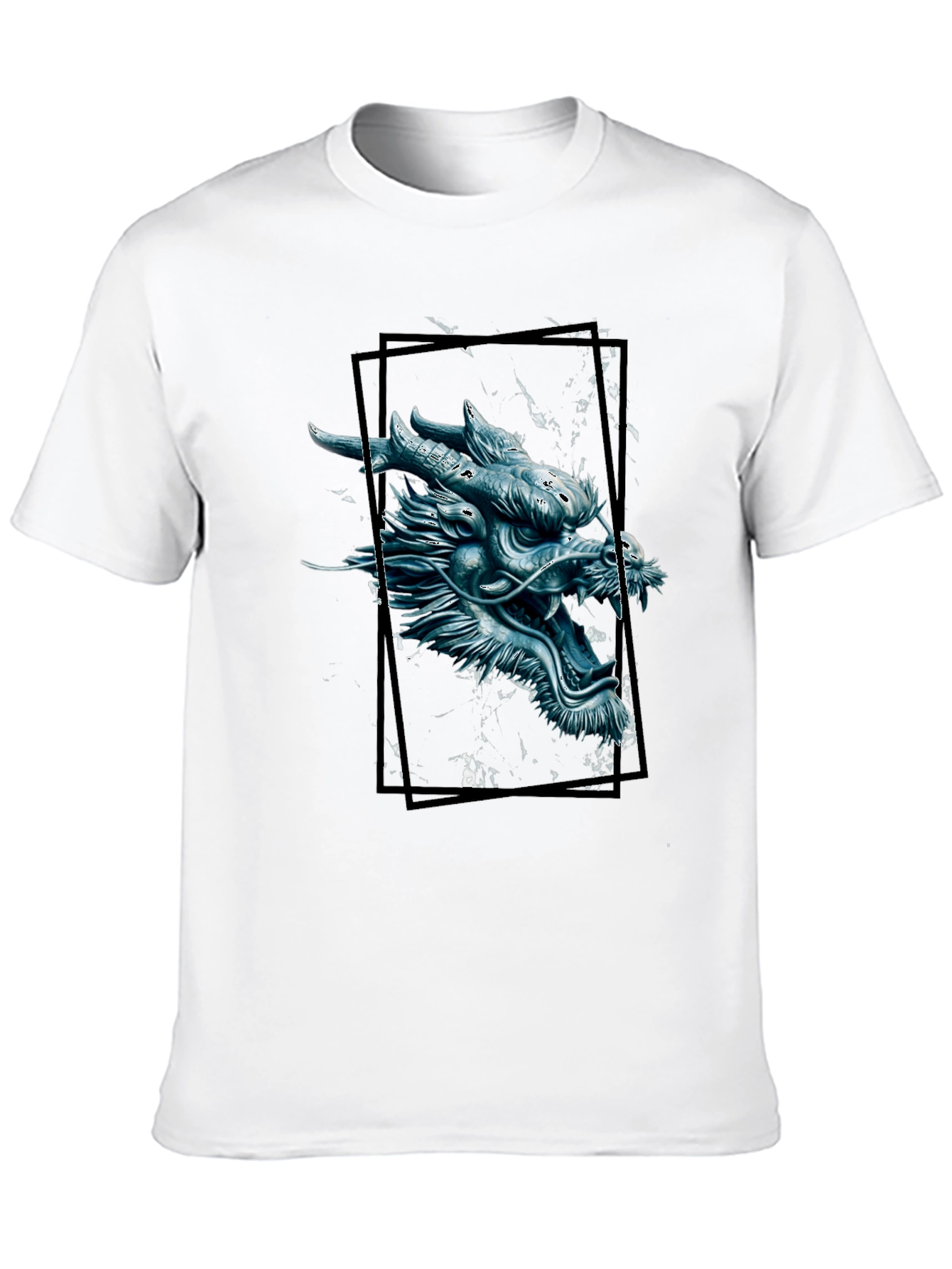Dragon Graphic Tee - Mens Black T-Shirt