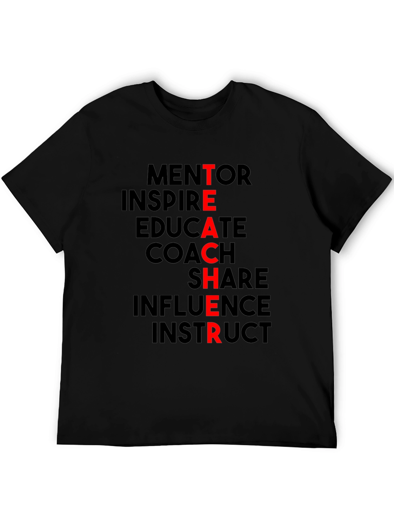 Teacher Mentor Graphic Tee - Inspire Educate Comfort
