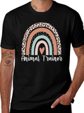 Animal Trainer Rainbow Graphic Tee