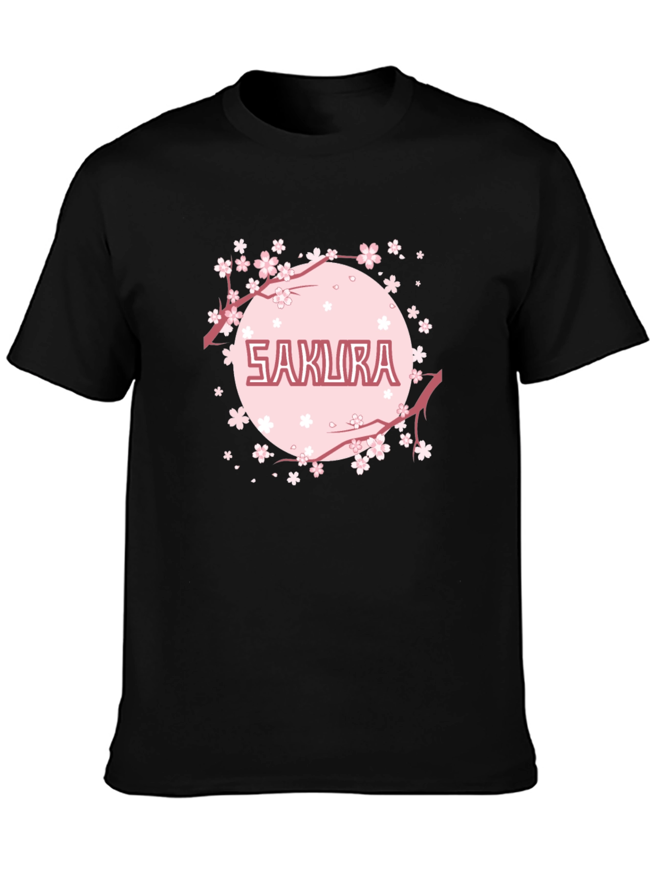 Sakura Blossom Graphic Tee - Soft Cotton Comfort