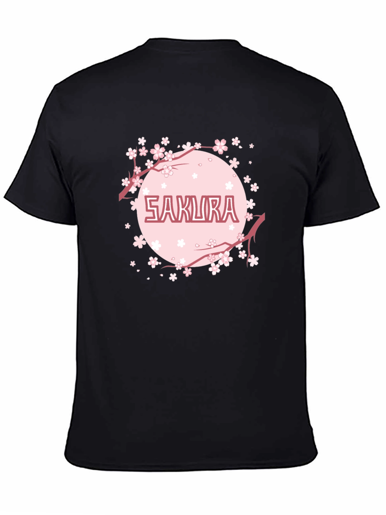 Sakura Blossom Graphic Tee - Soft Cotton Comfort