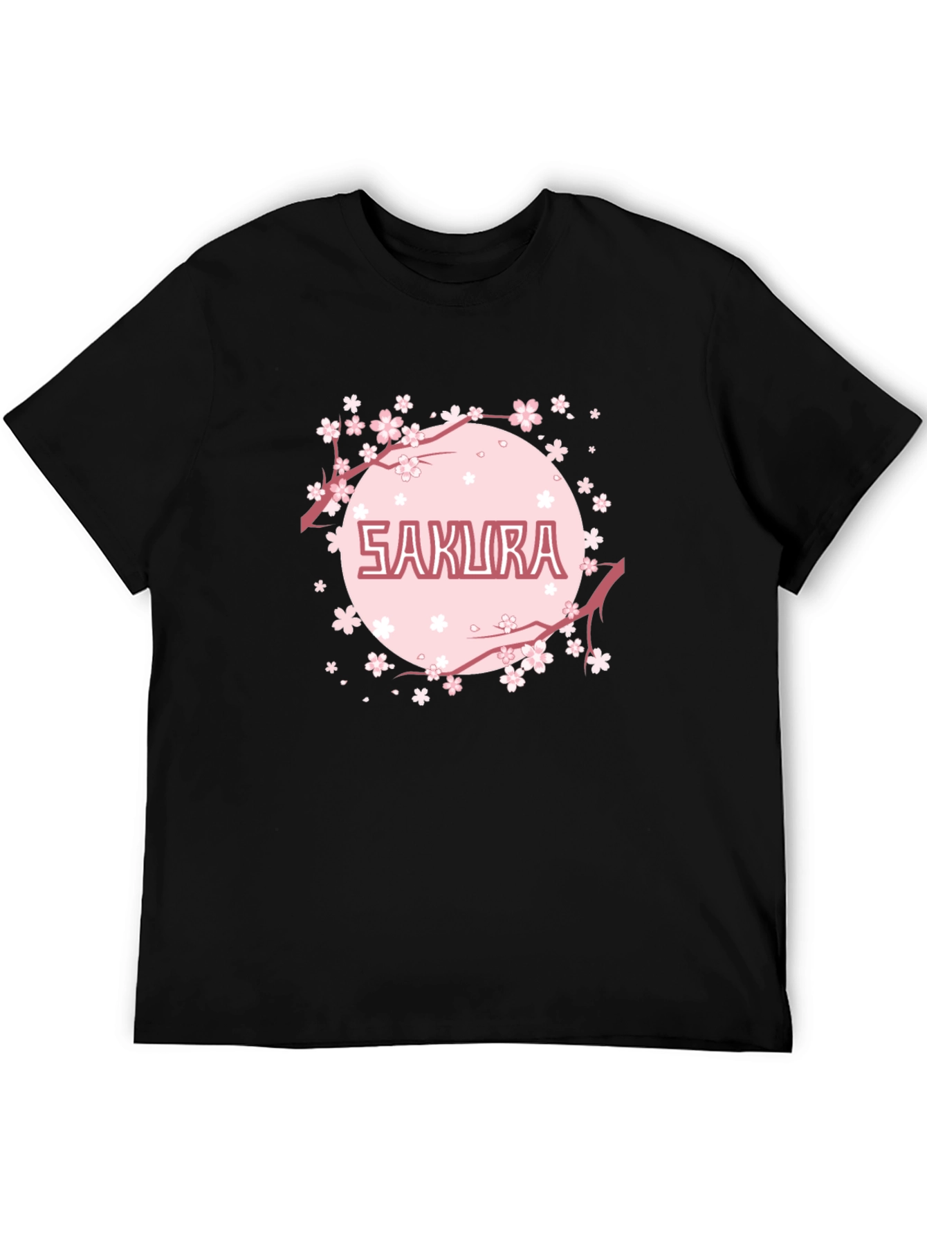 Sakura Blossom Graphic Tee - Soft Cotton Comfort