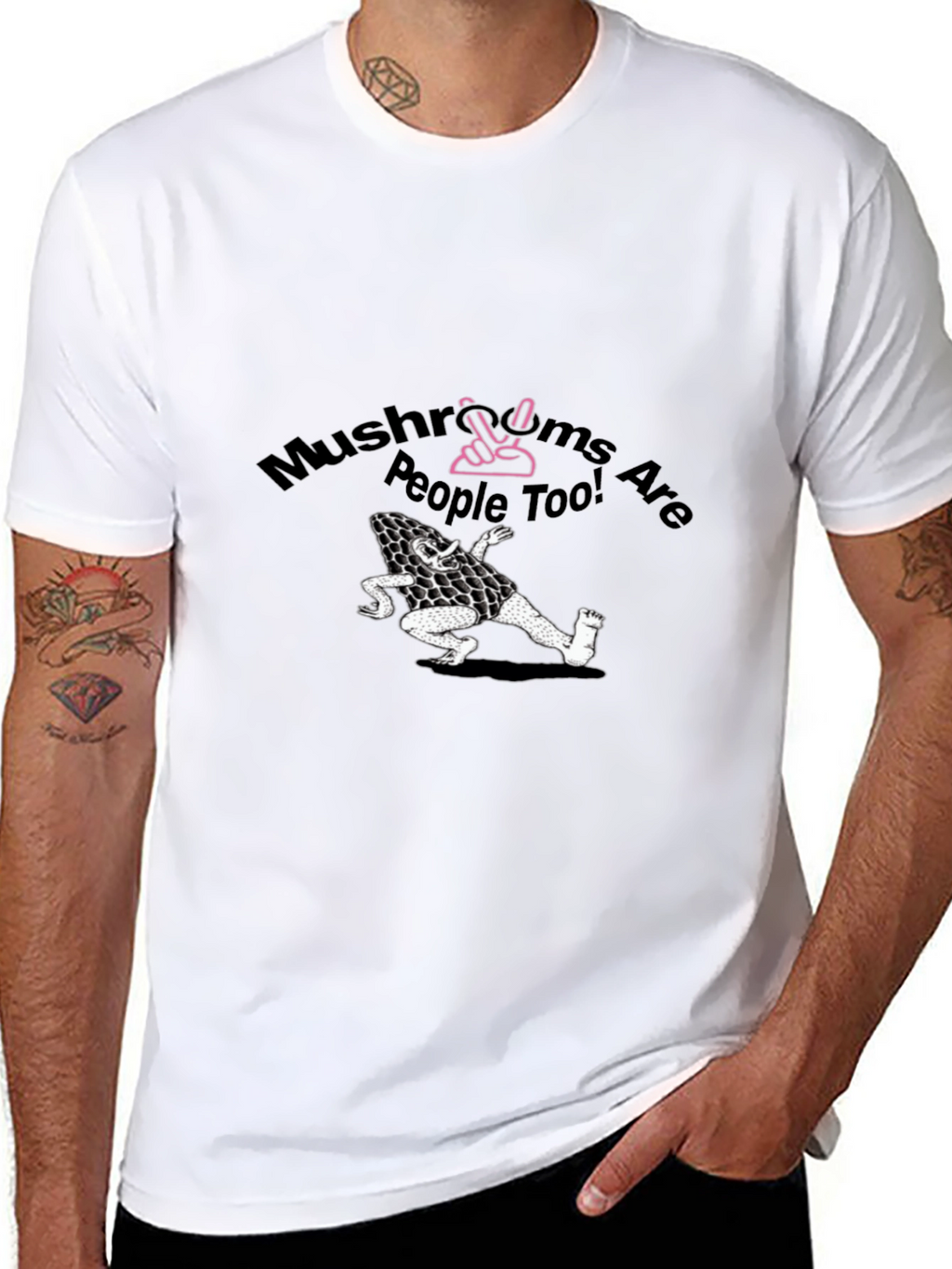 Mushroom People T-Shirt - Vegan Tee