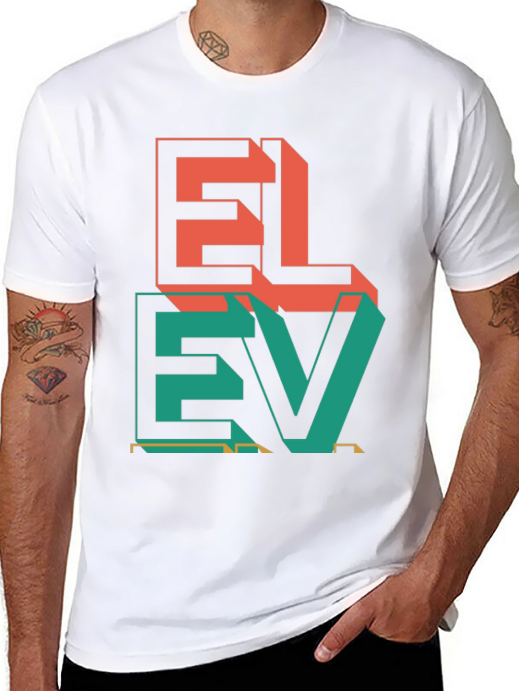 Elevated Style: Graphic Print T-Shirt