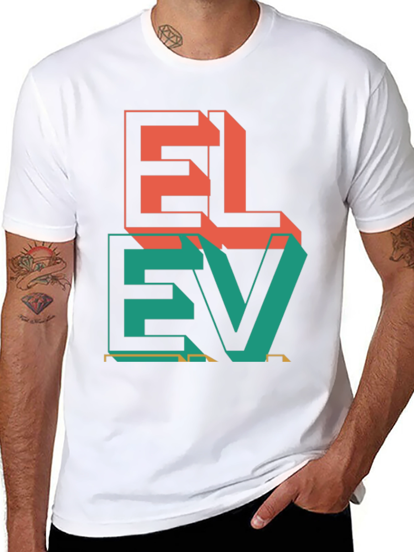 Elevated Style: Graphic Print T-Shirt