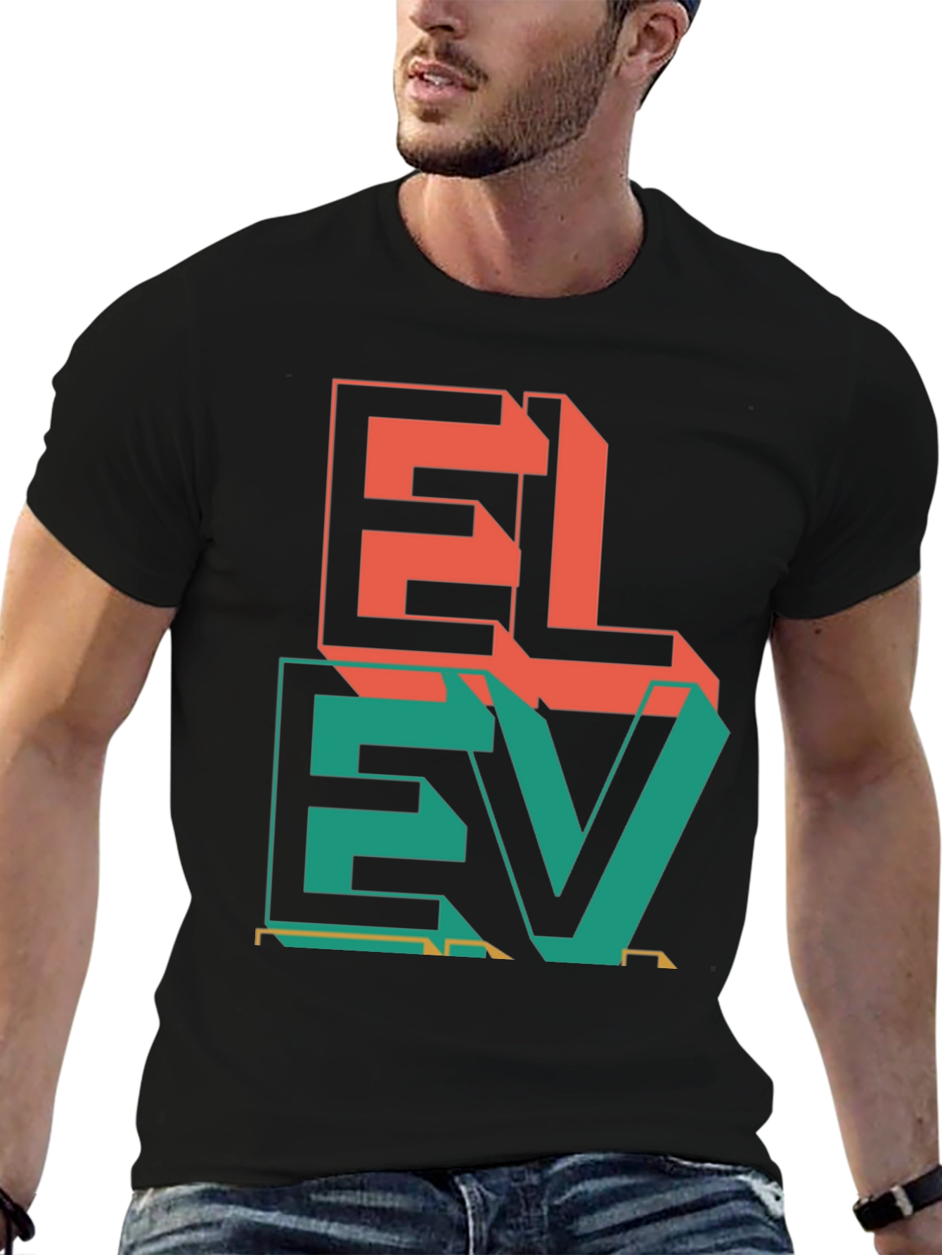 Elevated Style: Graphic Print T-Shirt