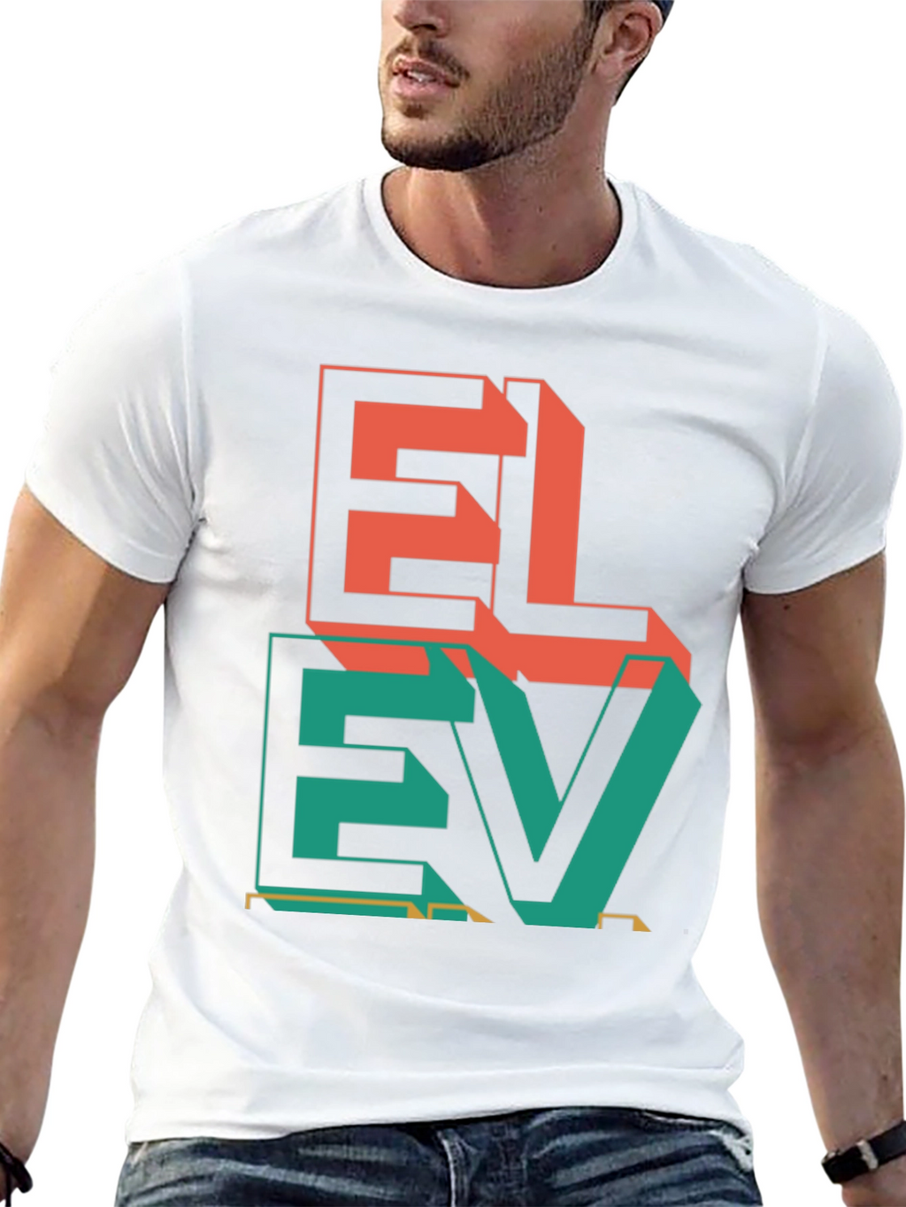 Elevated Style: Graphic Print T-Shirt