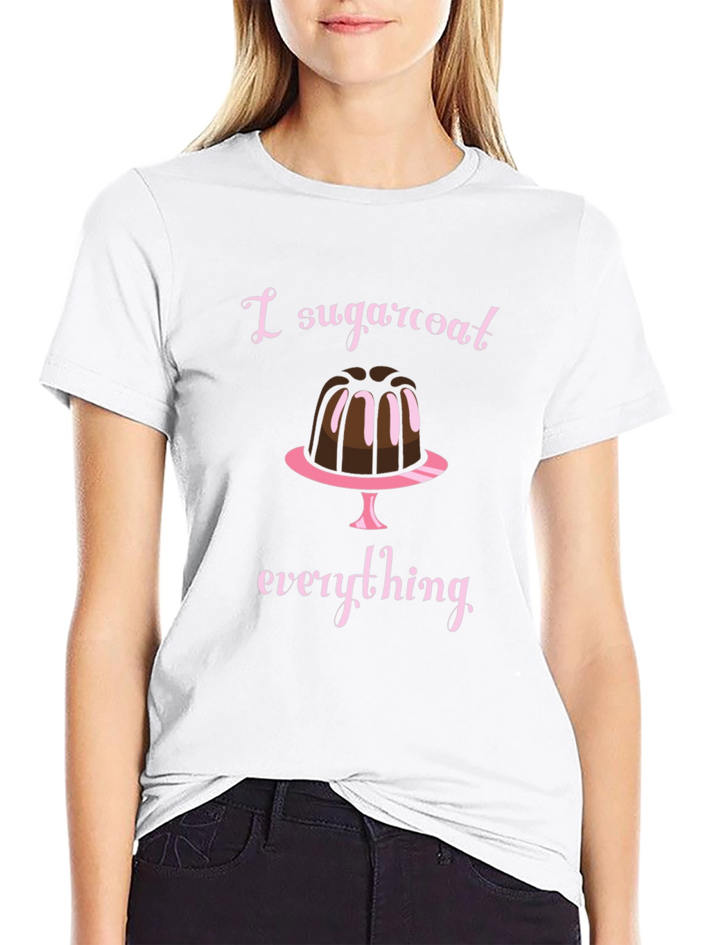 I Sugarcoat Everything Black T-Shirt