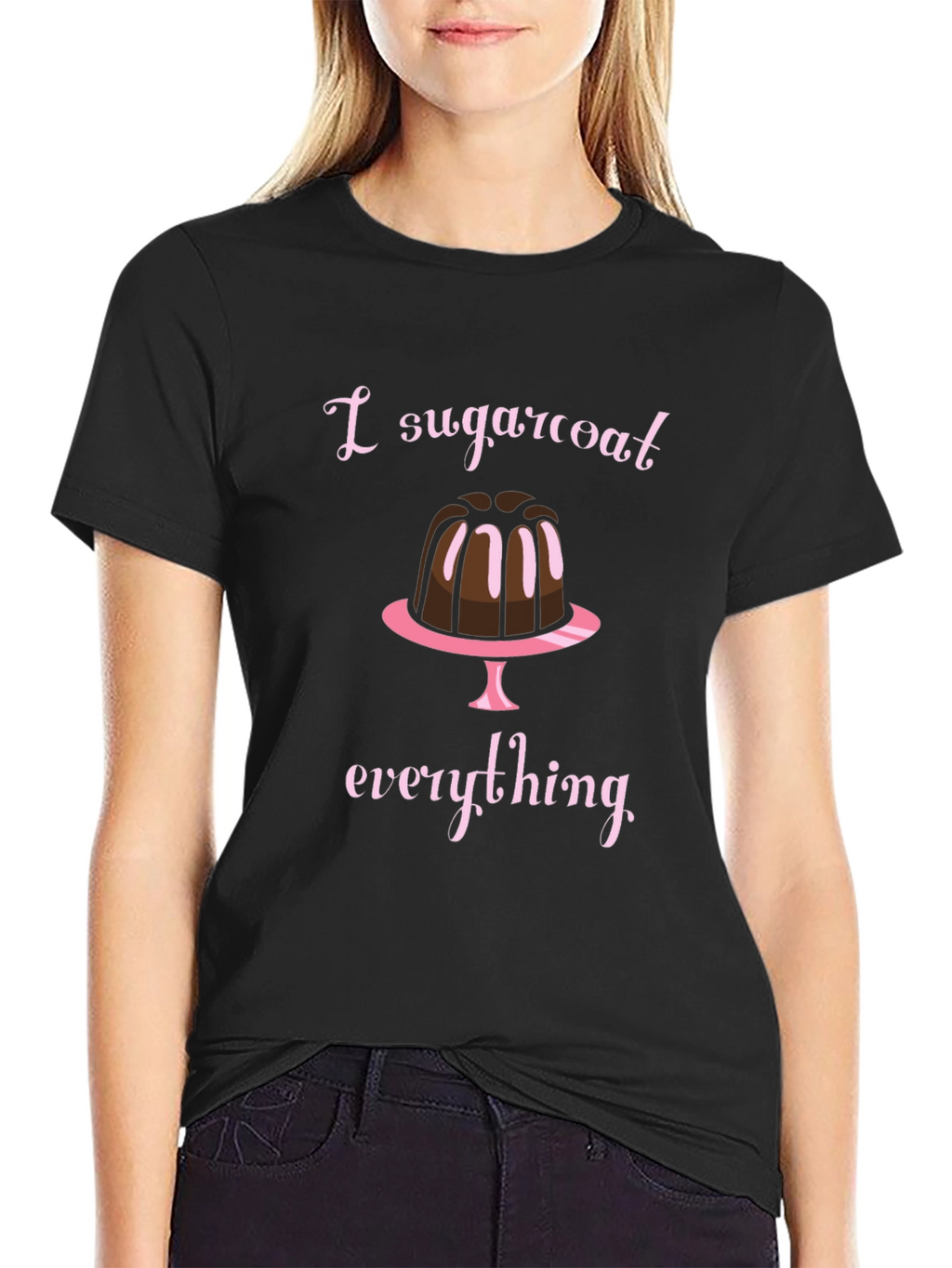 I Sugarcoat Everything Black T-Shirt