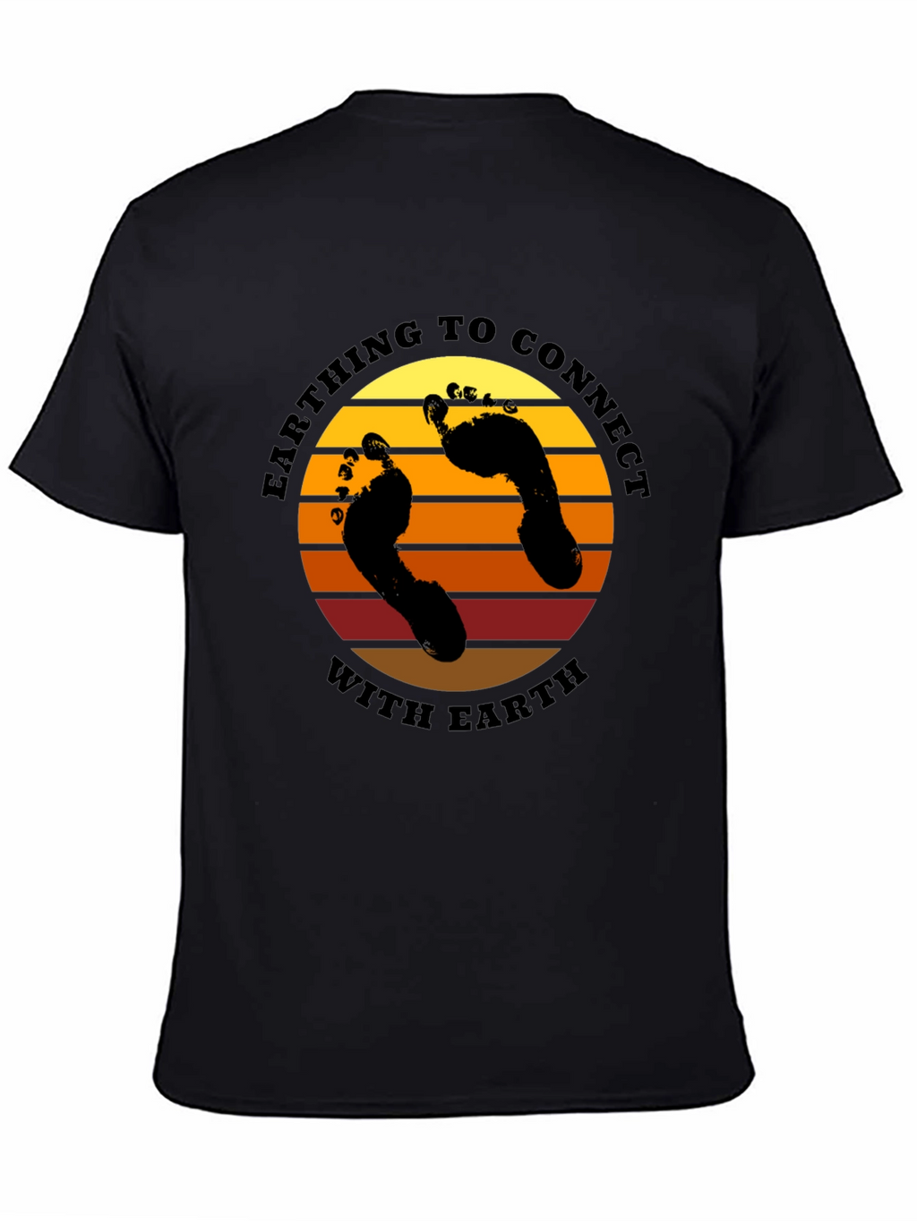 Earthing Connect T-Shirt: Grounding with Nature