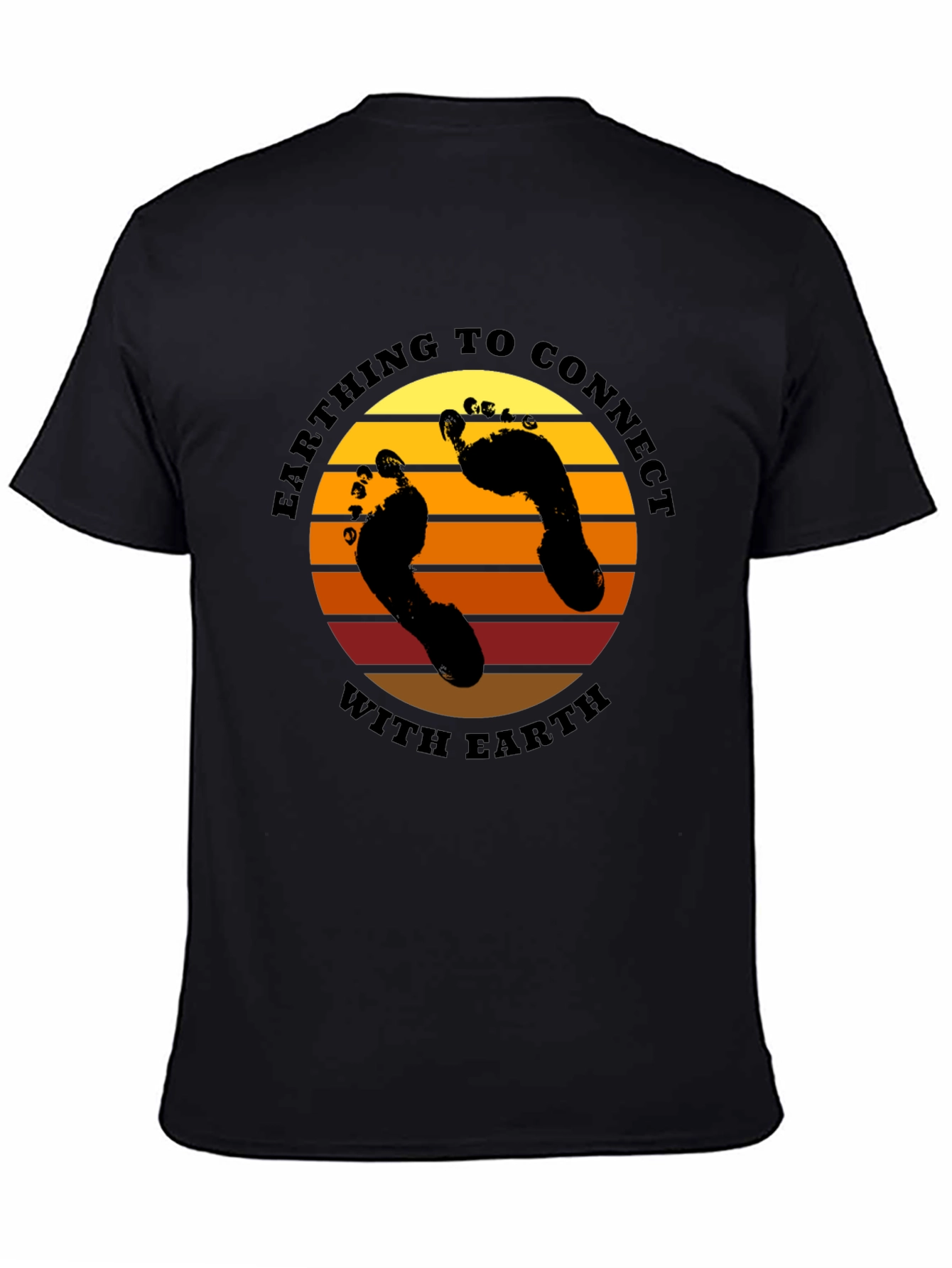 Earthing Connect T-Shirt: Grounding with Nature
