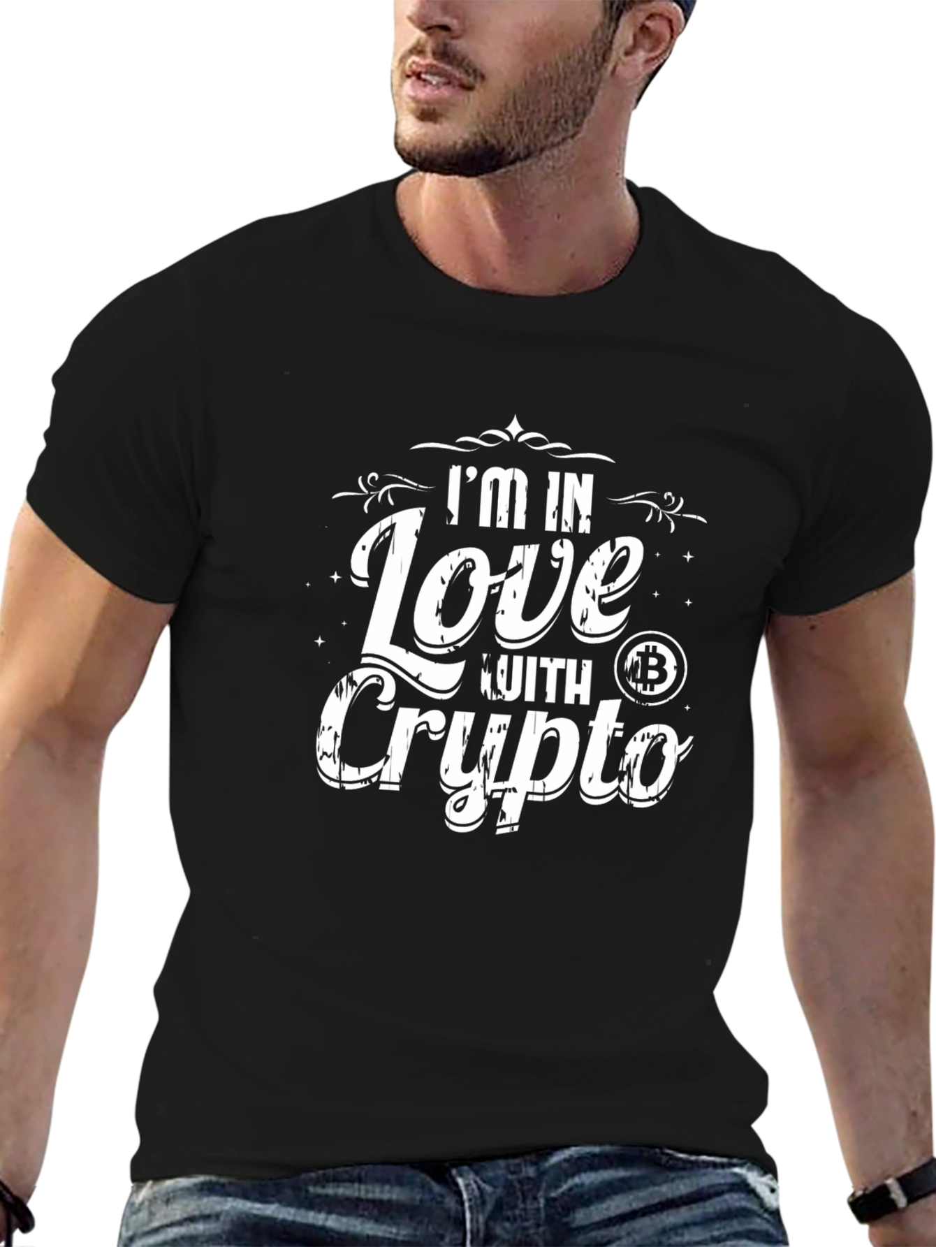 Im In Love With Crypto T-Shirt - Bitcoin Fan Tee