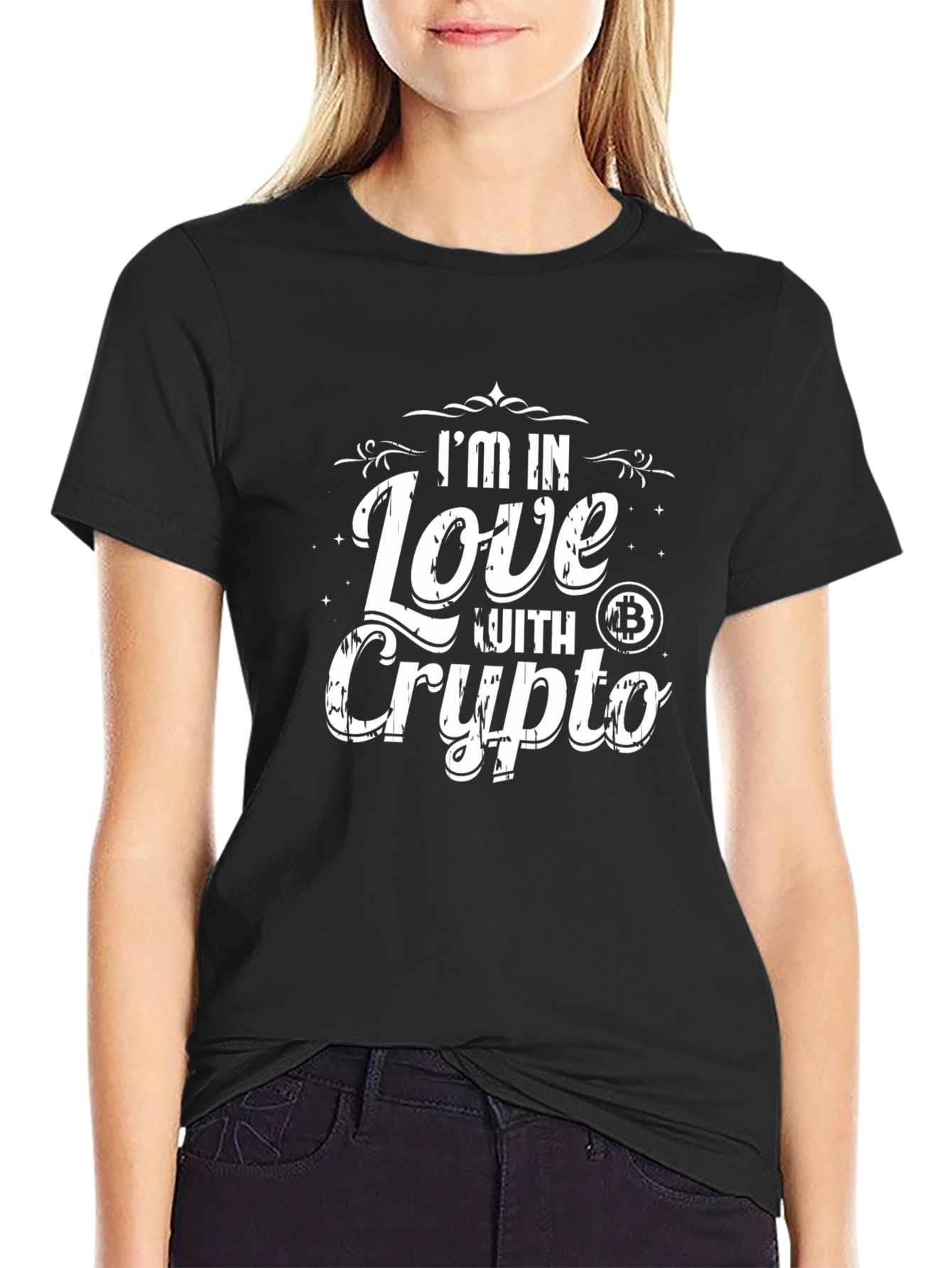 Im In Love With Crypto T-Shirt - Bitcoin Fan Tee