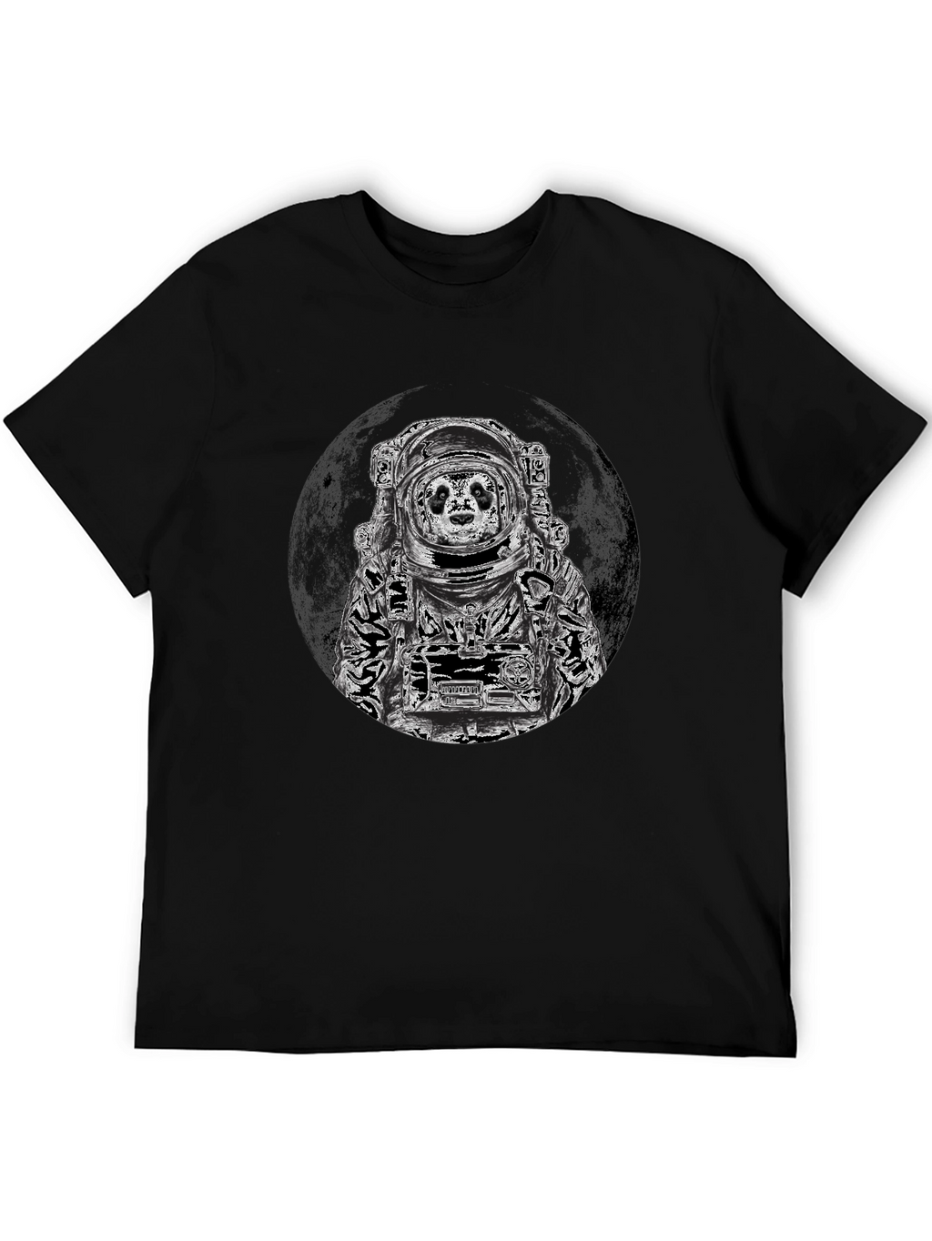 Panda Astronaut Graphic T-Shirt