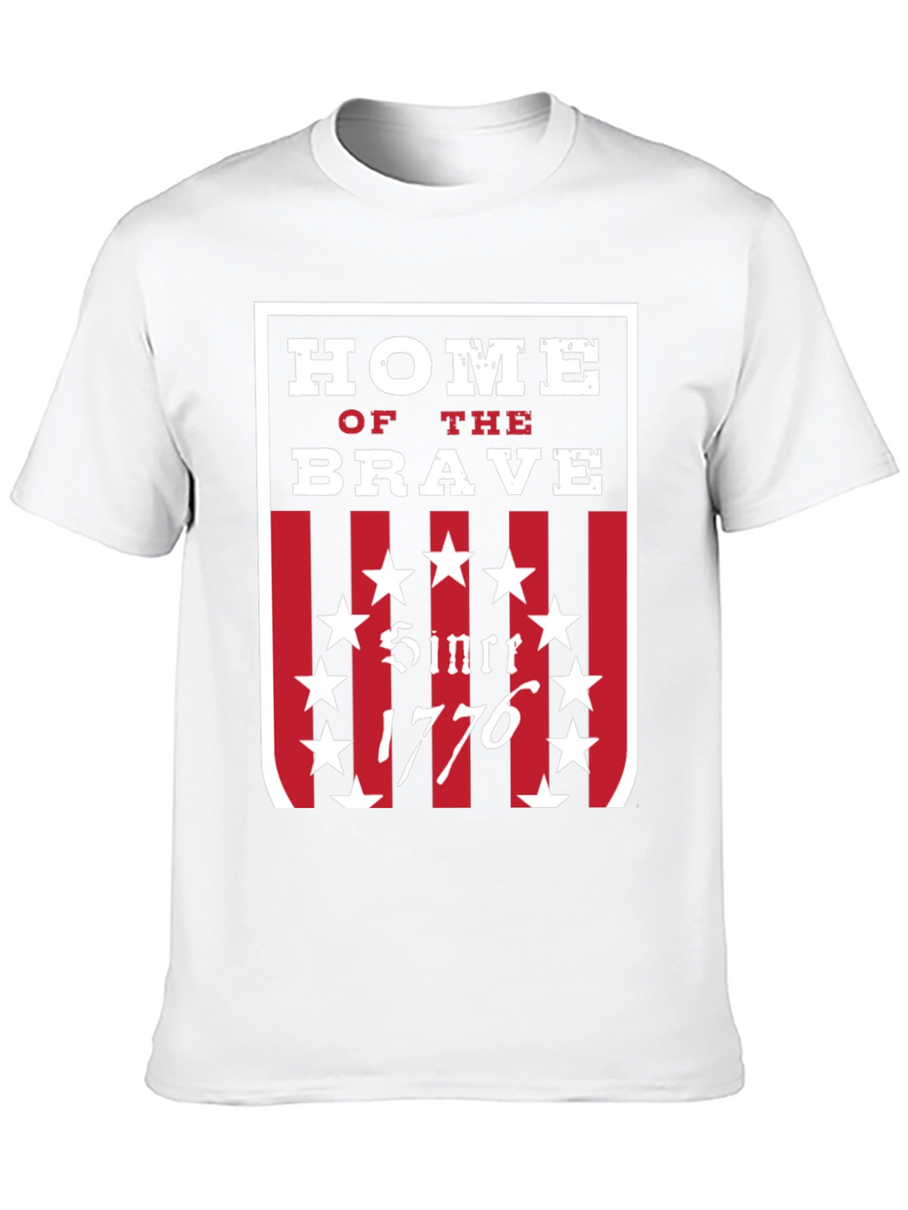 Home of the Brave 1776 T-Shirt