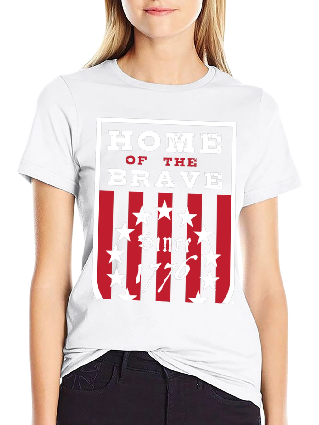 Home of the Brave 1776 T-Shirt