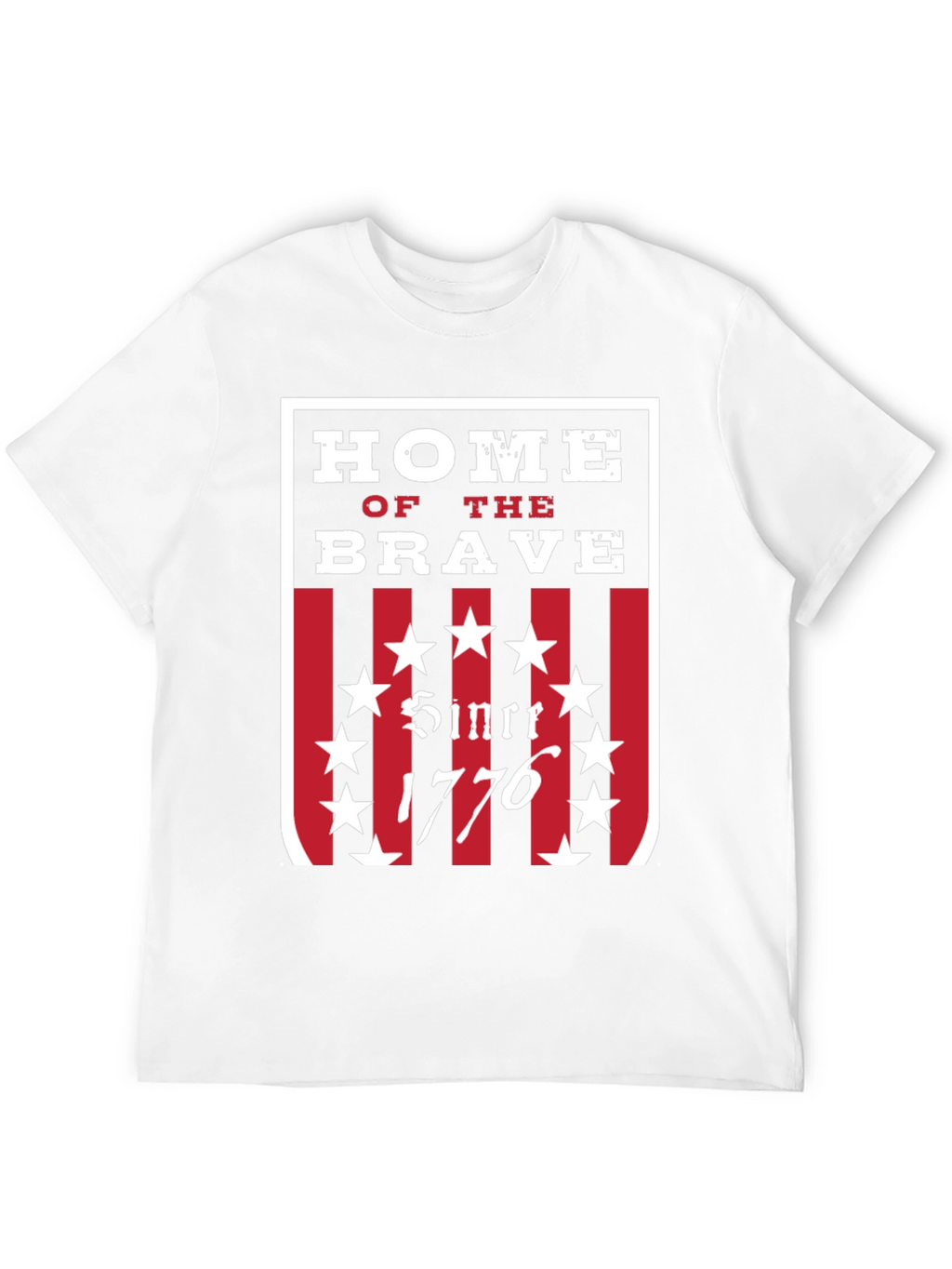 Home of the Brave 1776 T-Shirt