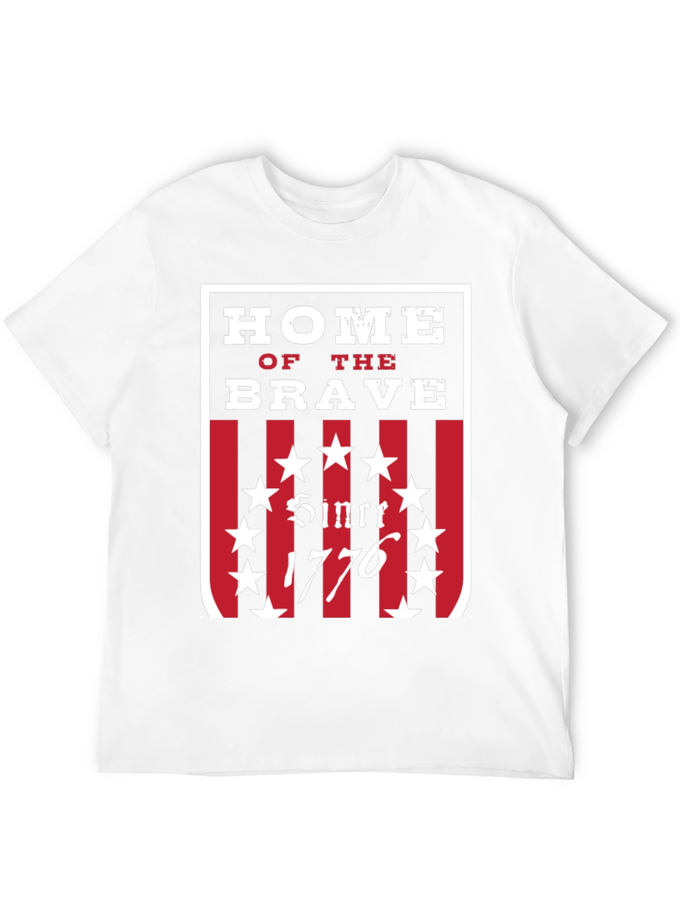 Home of the Brave 1776 T-Shirt