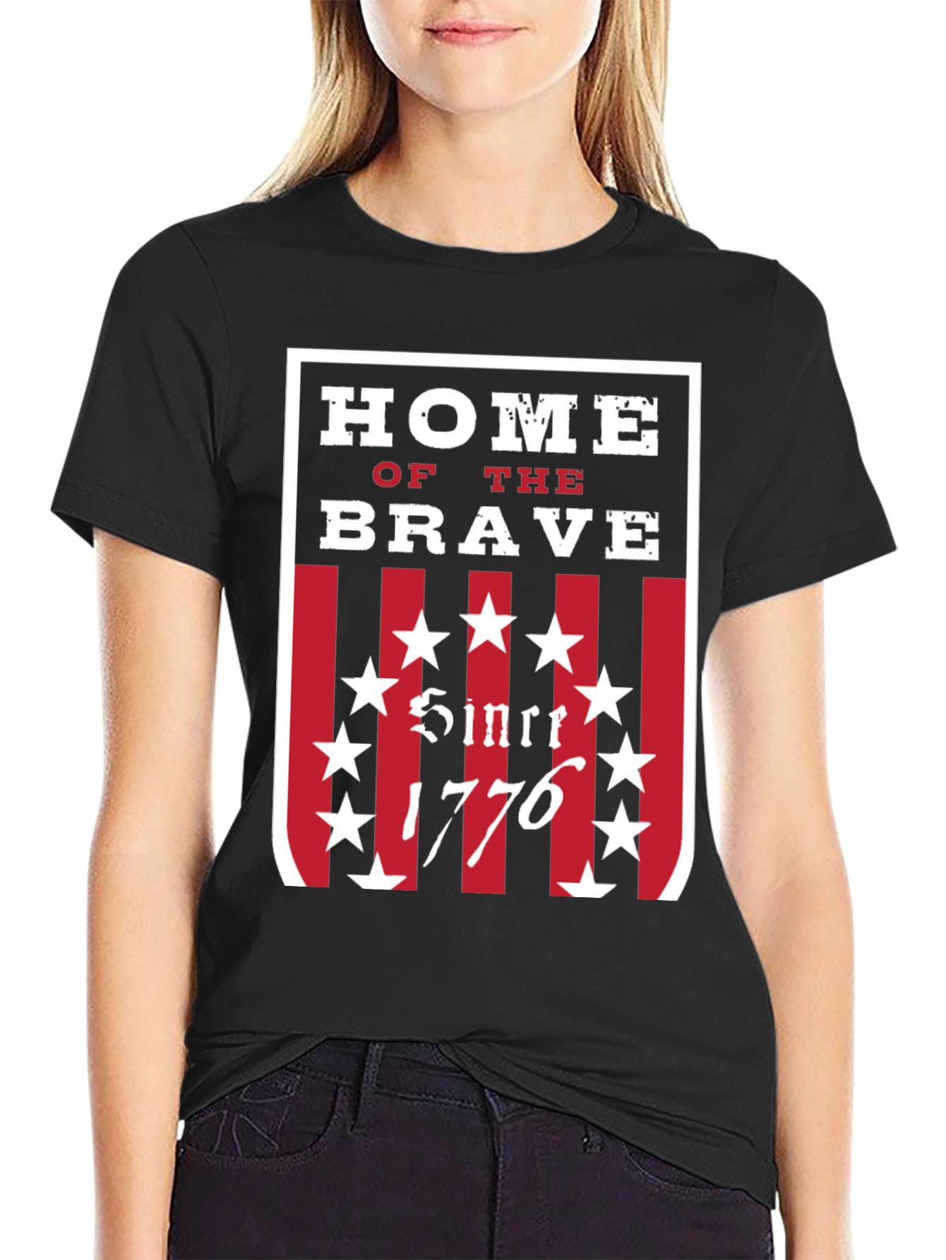 Home of the Brave 1776 T-Shirt