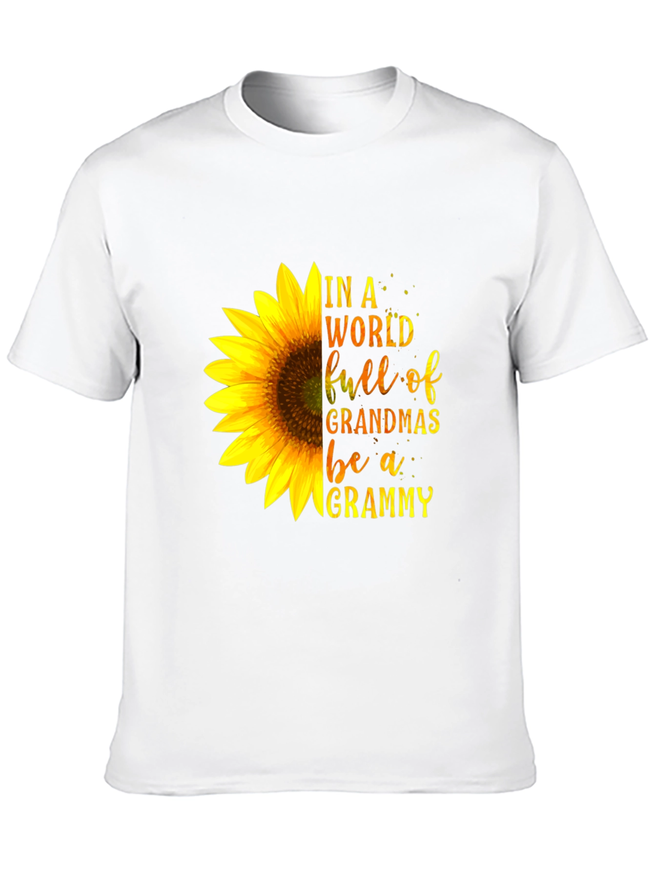 Sunflower Grammy T-Shirt: Be a Grammy