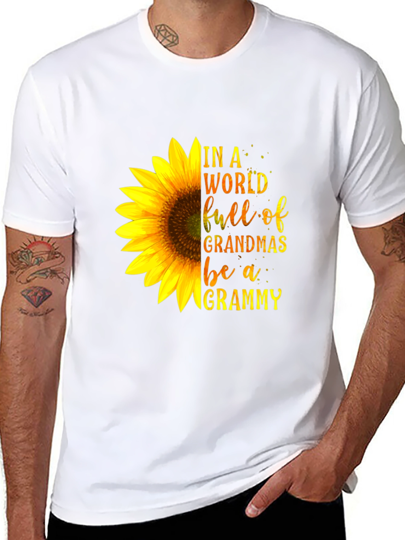 Sunflower Grammy T-Shirt: Be a Grammy