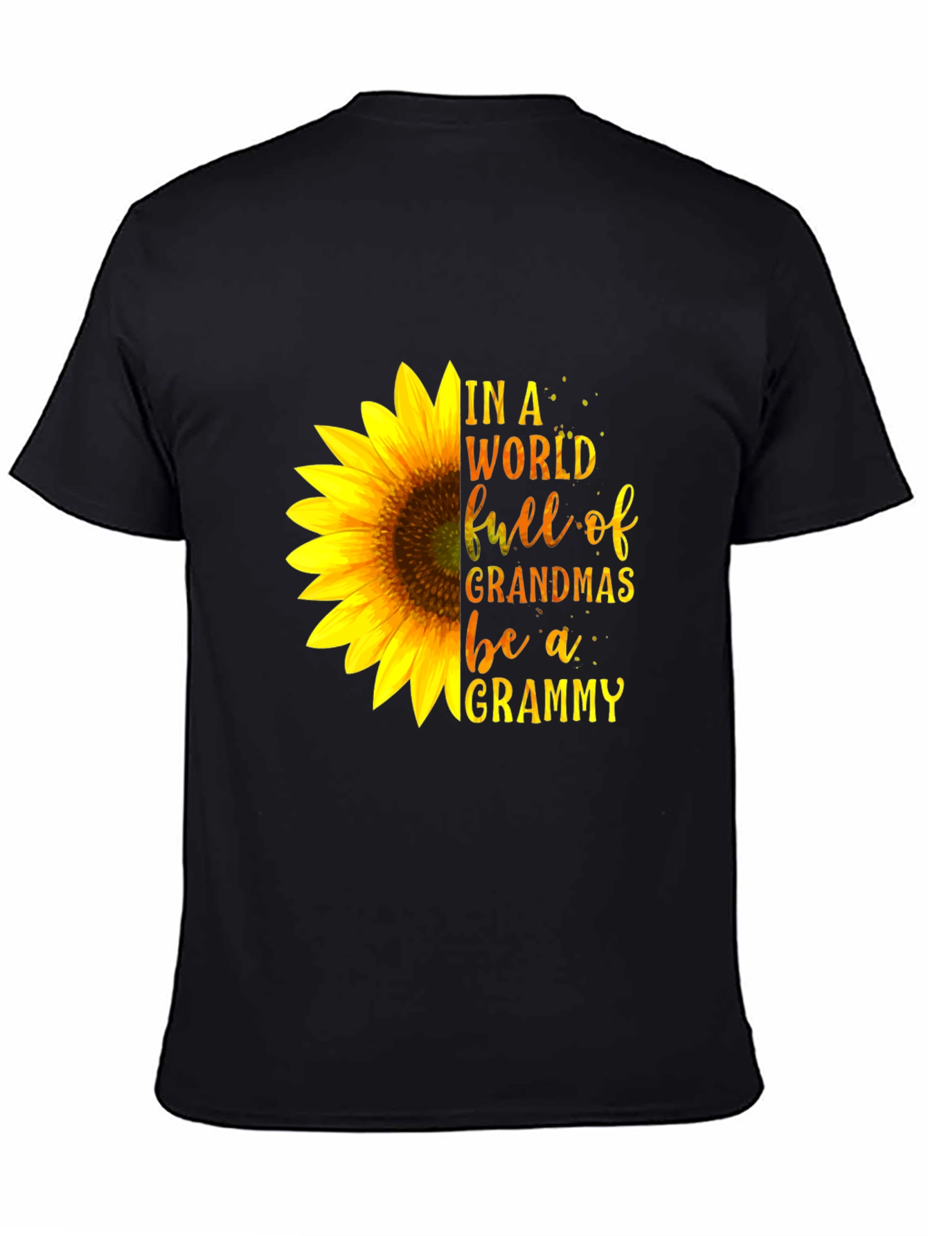Sunflower Grammy T-Shirt: Be a Grammy