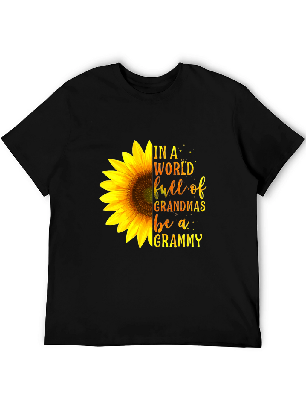 Sunflower Grammy T-Shirt: Be a Grammy