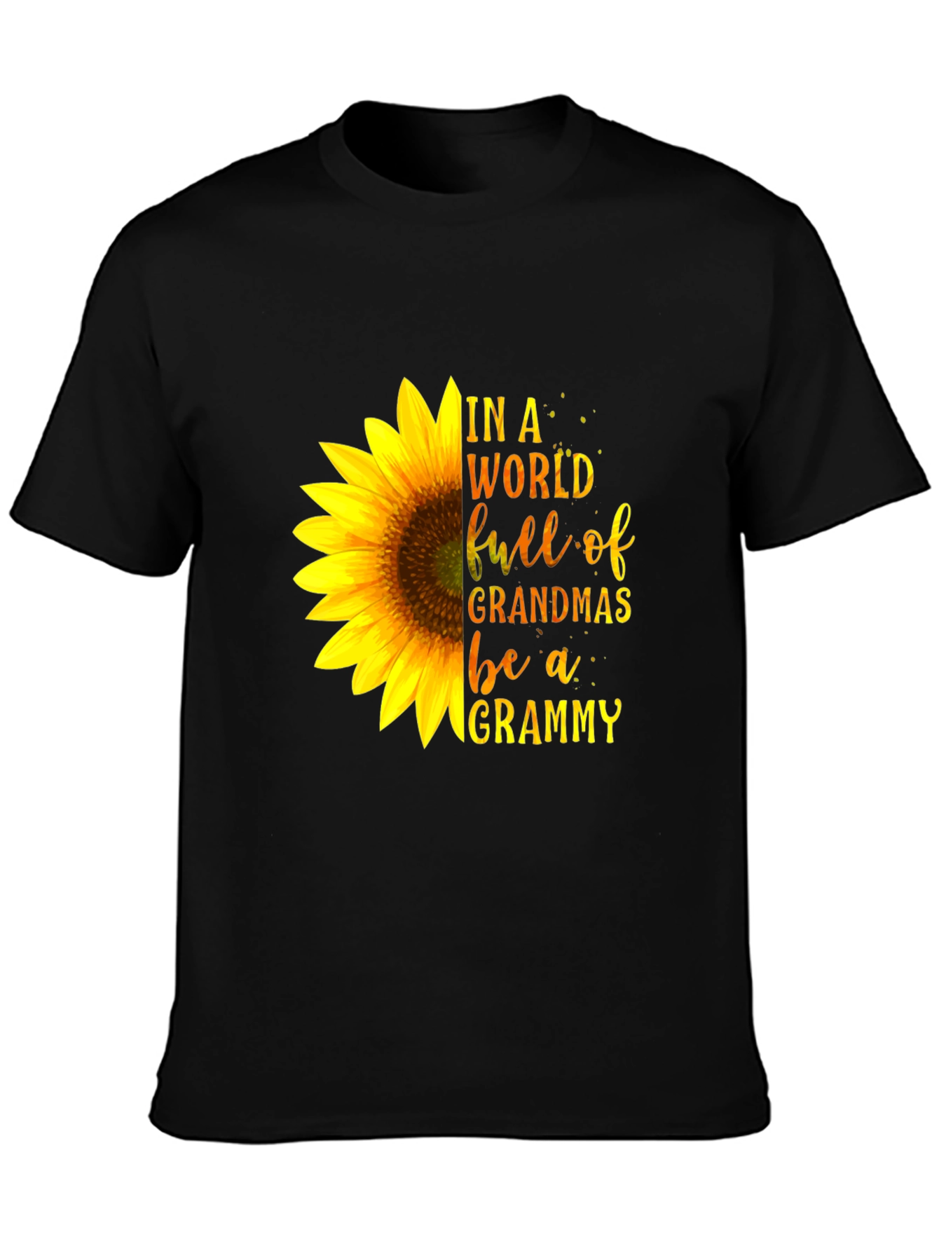 Sunflower Grammy T-Shirt: Be a Grammy