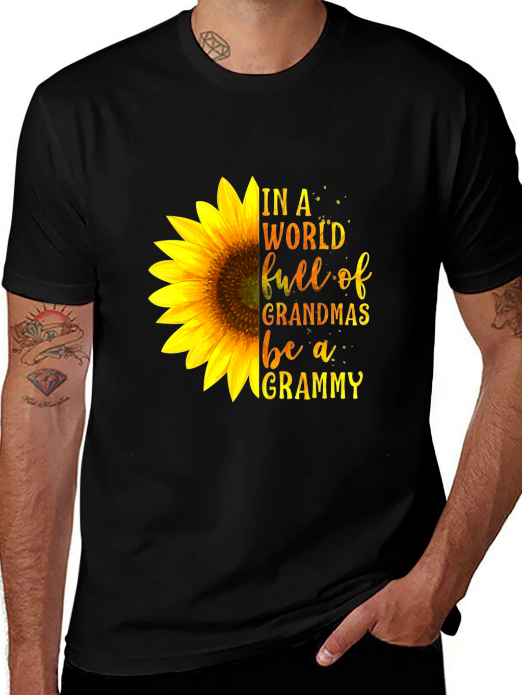 Sunflower Grammy T-Shirt: Be a Grammy
