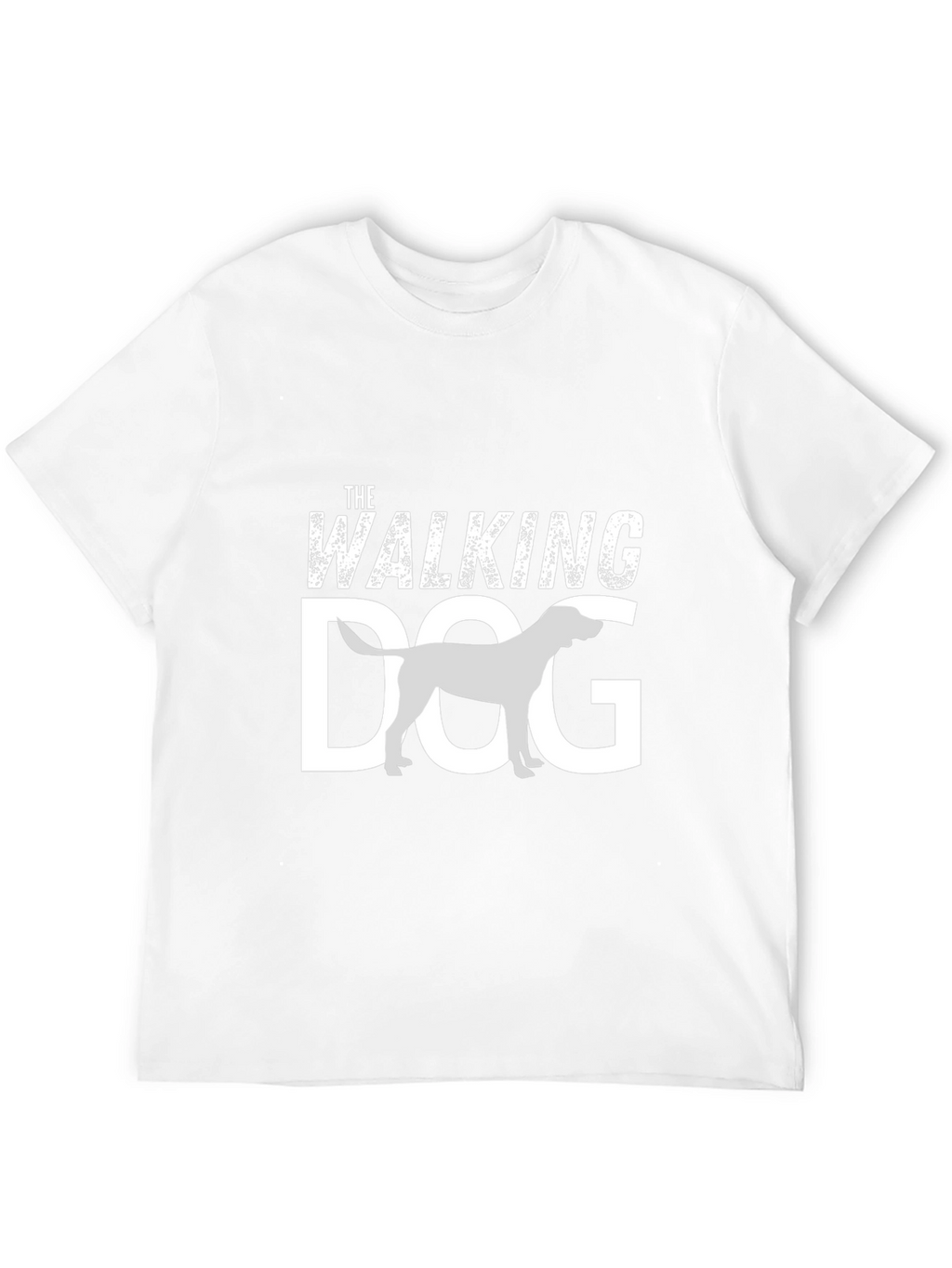 The Walking Dog Graphic Tee - Casual Canine Style