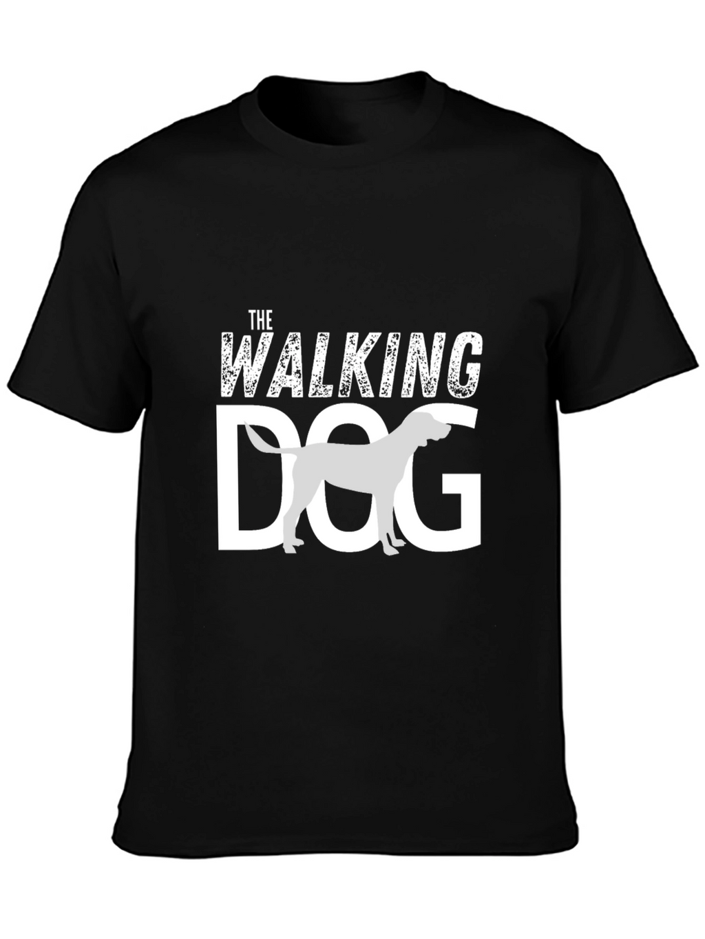 The Walking Dog Graphic Tee - Casual Canine Style