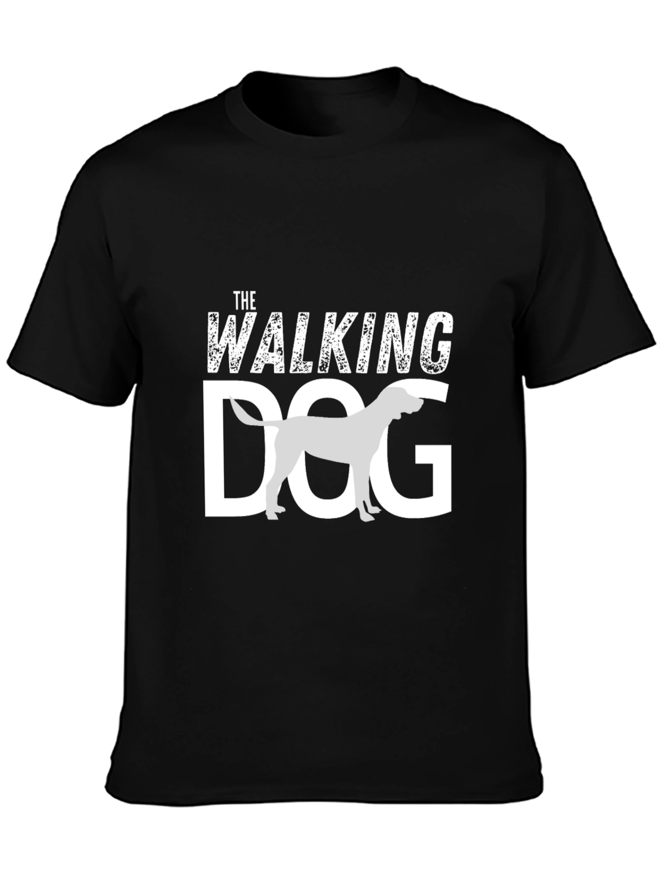The Walking Dog Graphic Tee - Casual Canine Style