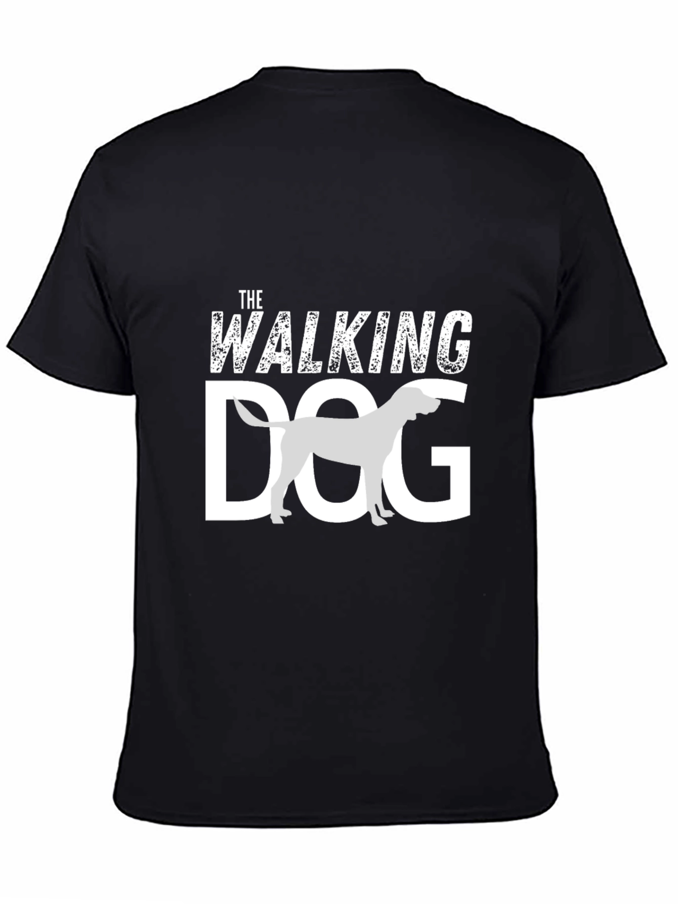The Walking Dog Graphic Tee - Casual Canine Style