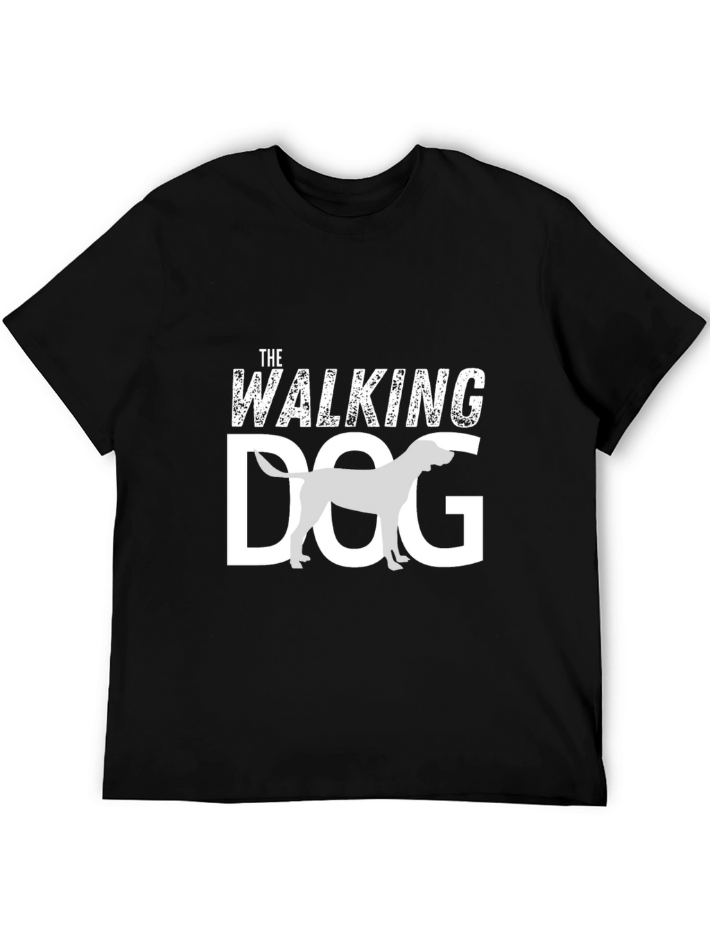 The Walking Dog Graphic Tee - Casual Canine Style