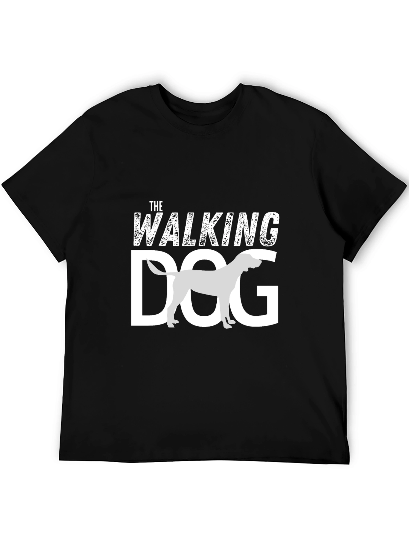 The Walking Dog Graphic Tee - Casual Canine Style