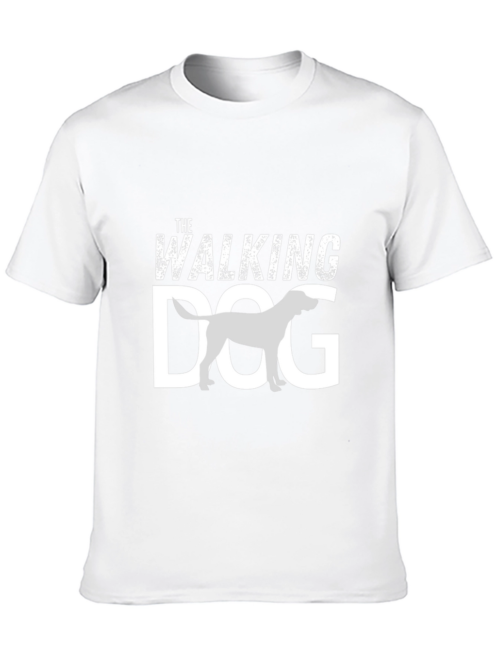 The Walking Dog Graphic Tee - Casual Canine Style