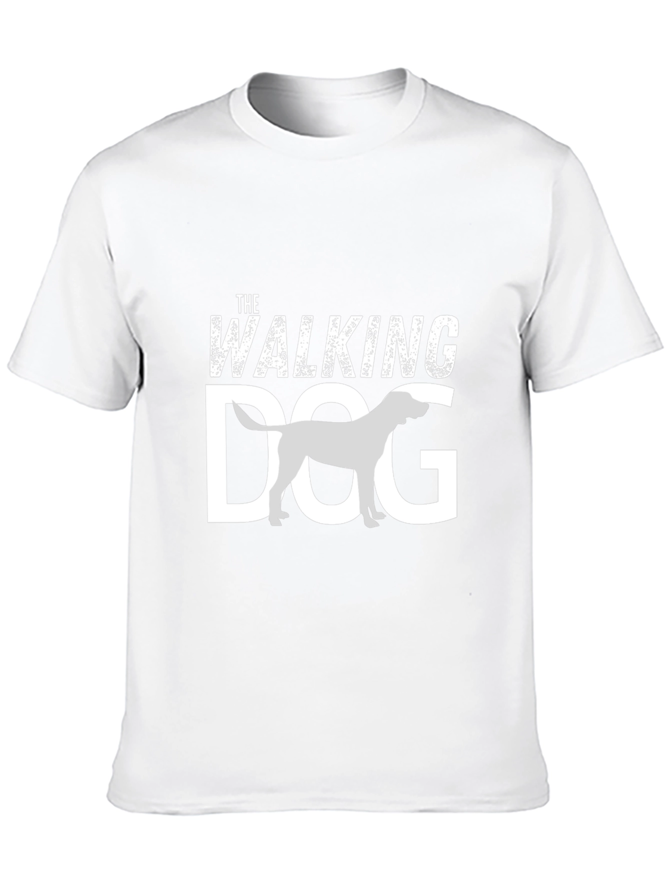 The Walking Dog Graphic Tee - Casual Canine Style