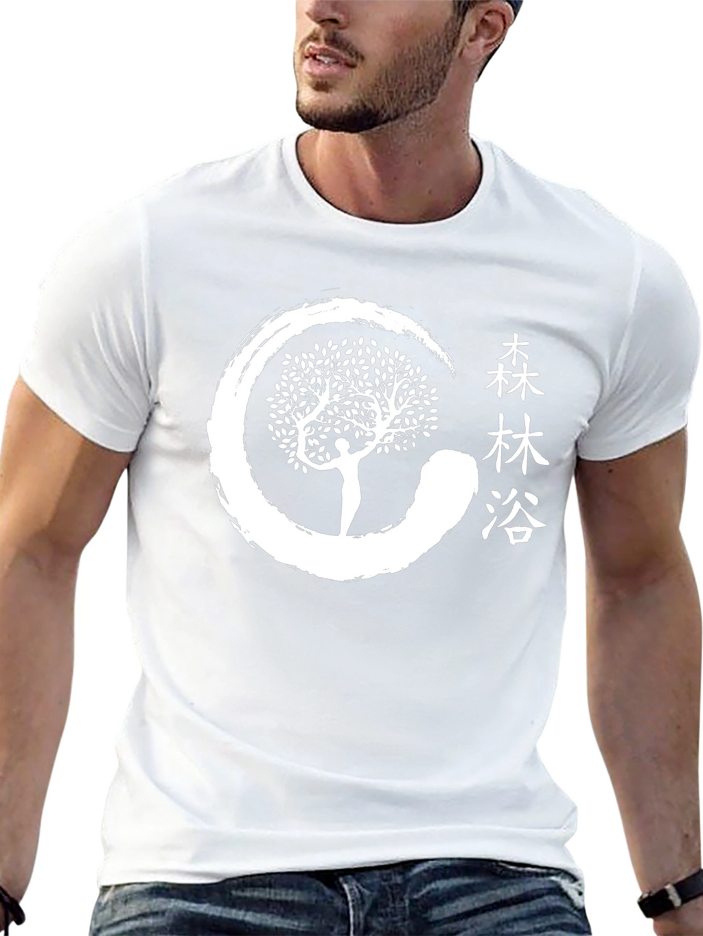 Zen Tree Black T-Shirt