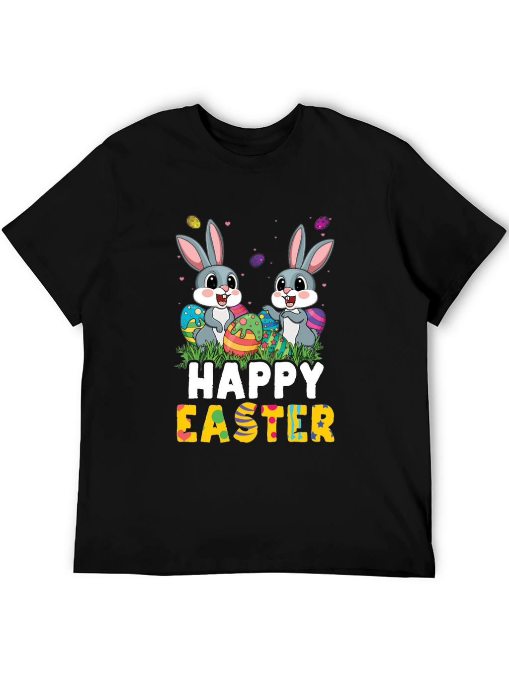 Happy Easter Bunny Graphic T-Shirt
